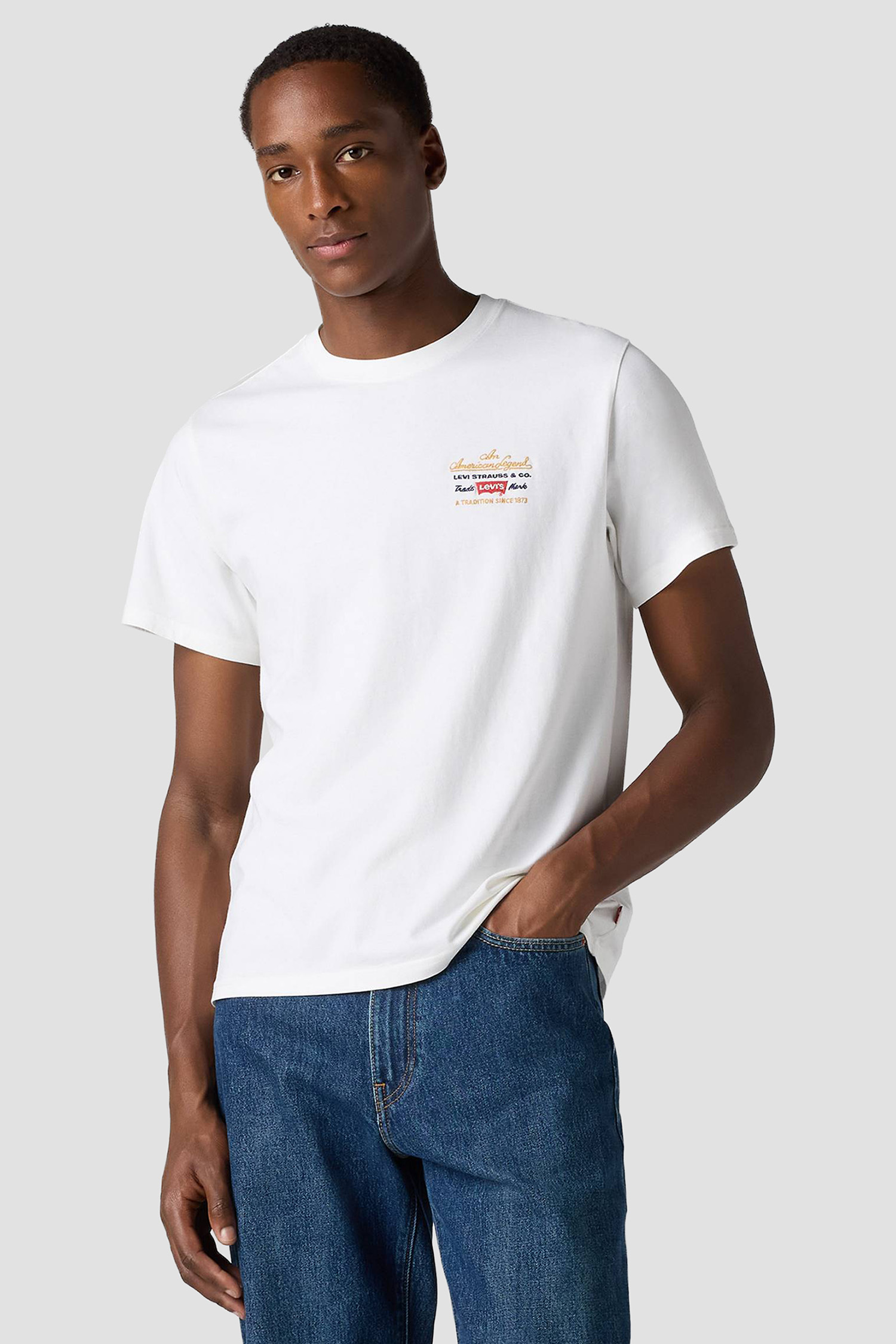 Мужская белая футболка Levi’s® 16143;2095
