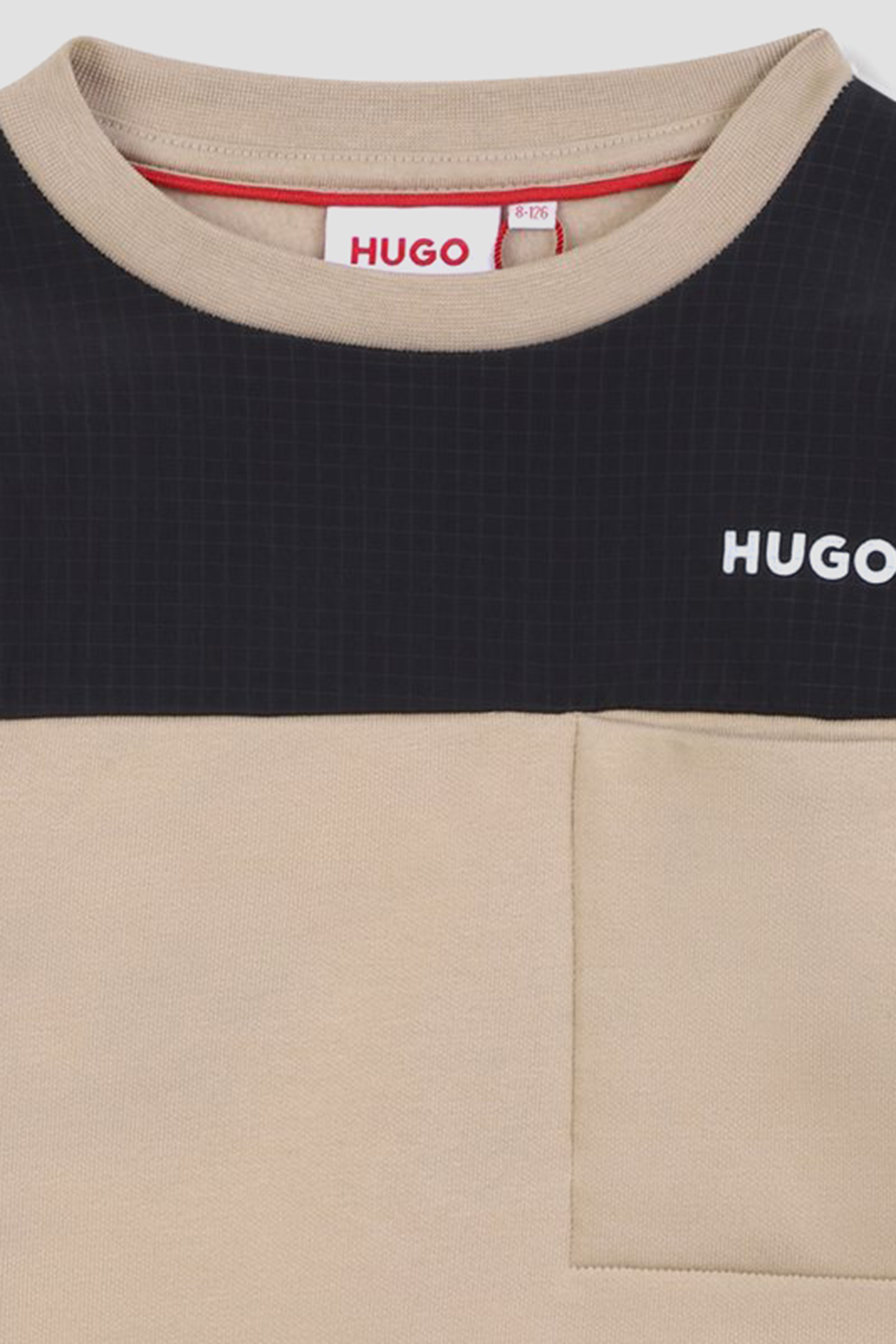 Дитячий бежевий світшот HUGO kids G00449;P90