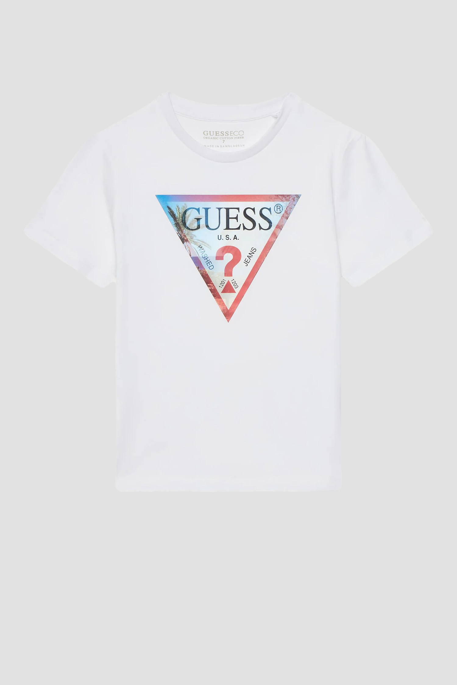 Детская белая футболка Guess Kids L5GI26.K8HM4;G011