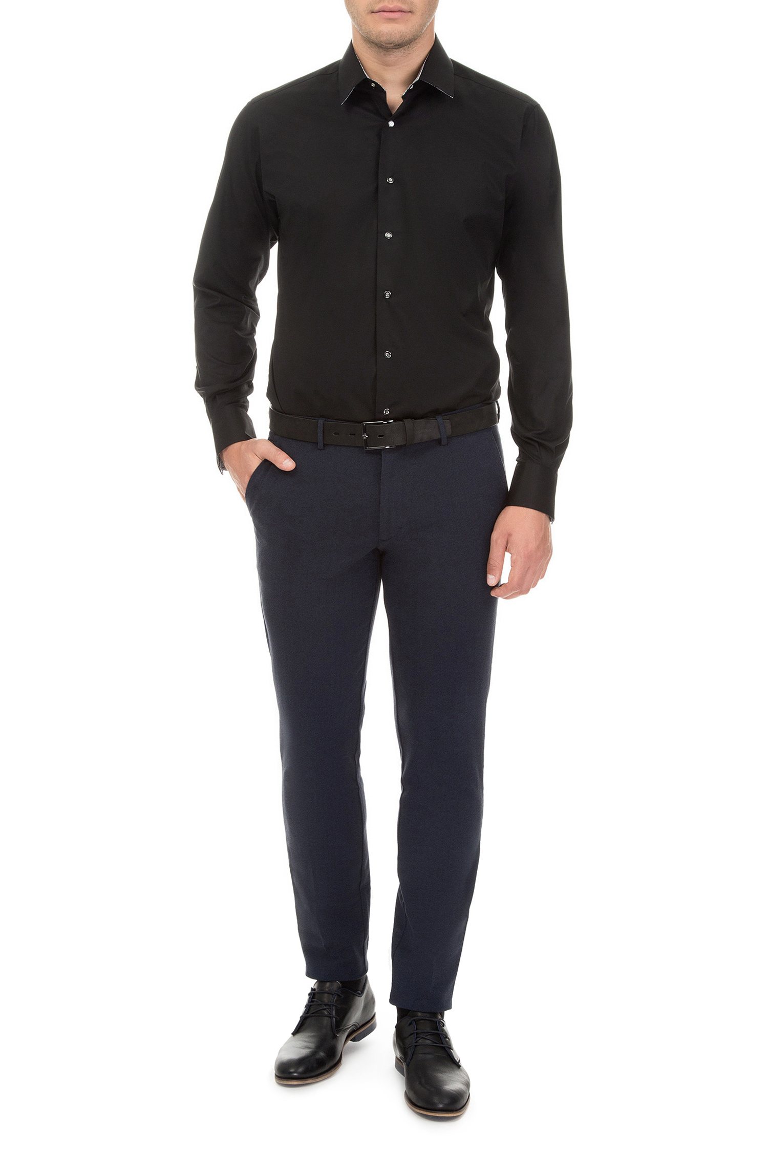Мужская черная рубашка Karl Lagerfeld 582699.605100;990
