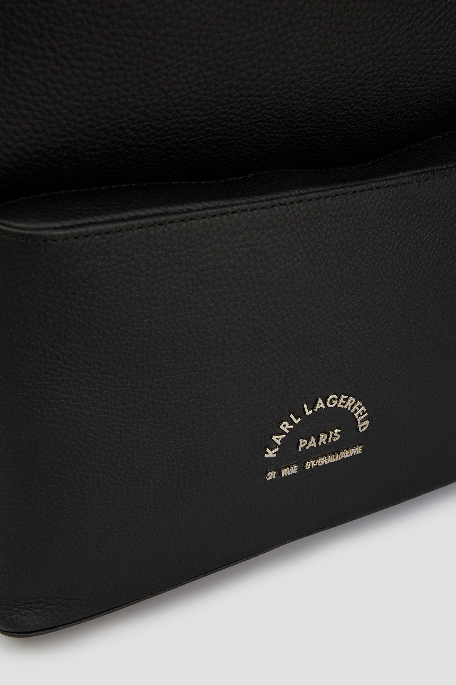 Чоловічий чорний шкіряний рюкзак Karl Lagerfeld 521451.815908;990