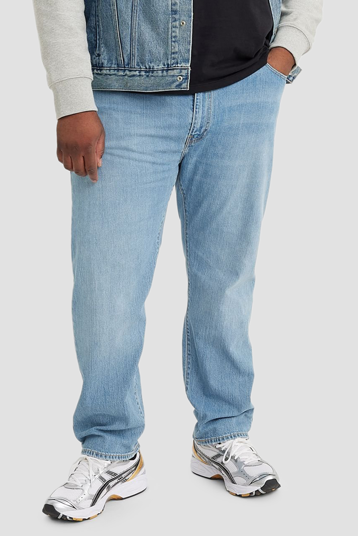 Чоловічі блакитні джинси 502™ Regular Taper Levi’s® 59684;0156