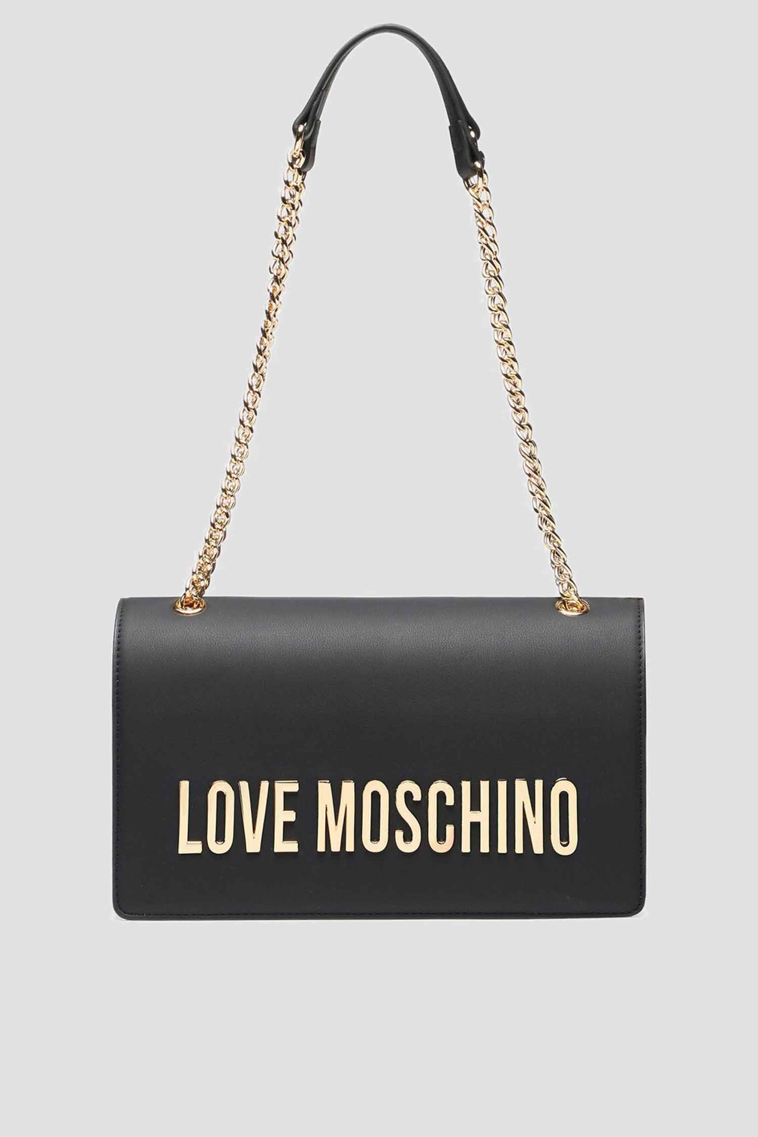 Женская черная сумка Moschino JC4192PP0H.KD0;000