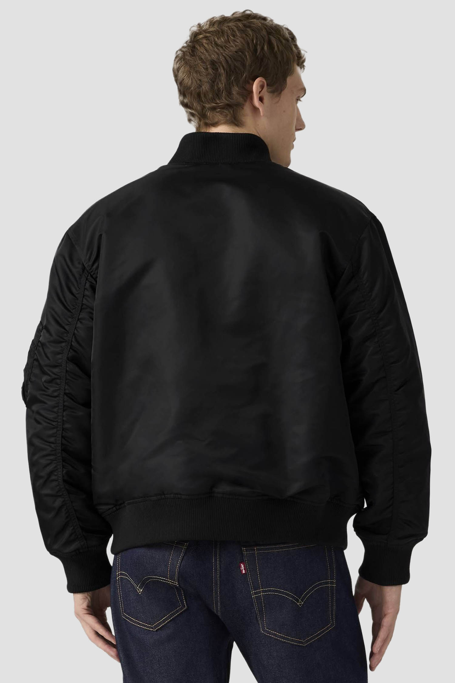 Чоловічий чорний бомбер Levi’s® 005AL;0000