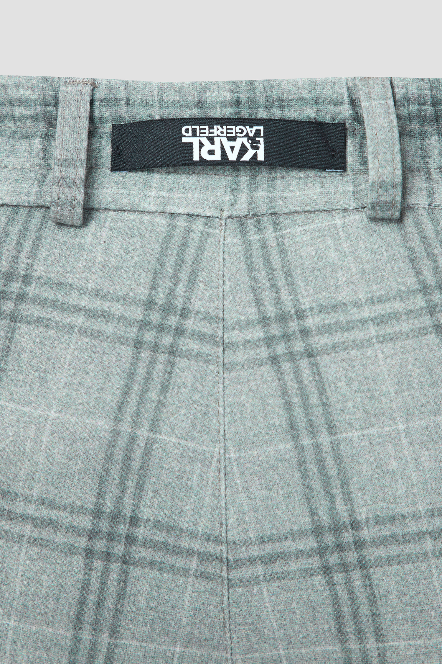 Чоловічі сірі картаті брюки Karl Lagerfeld 532004.255019;910