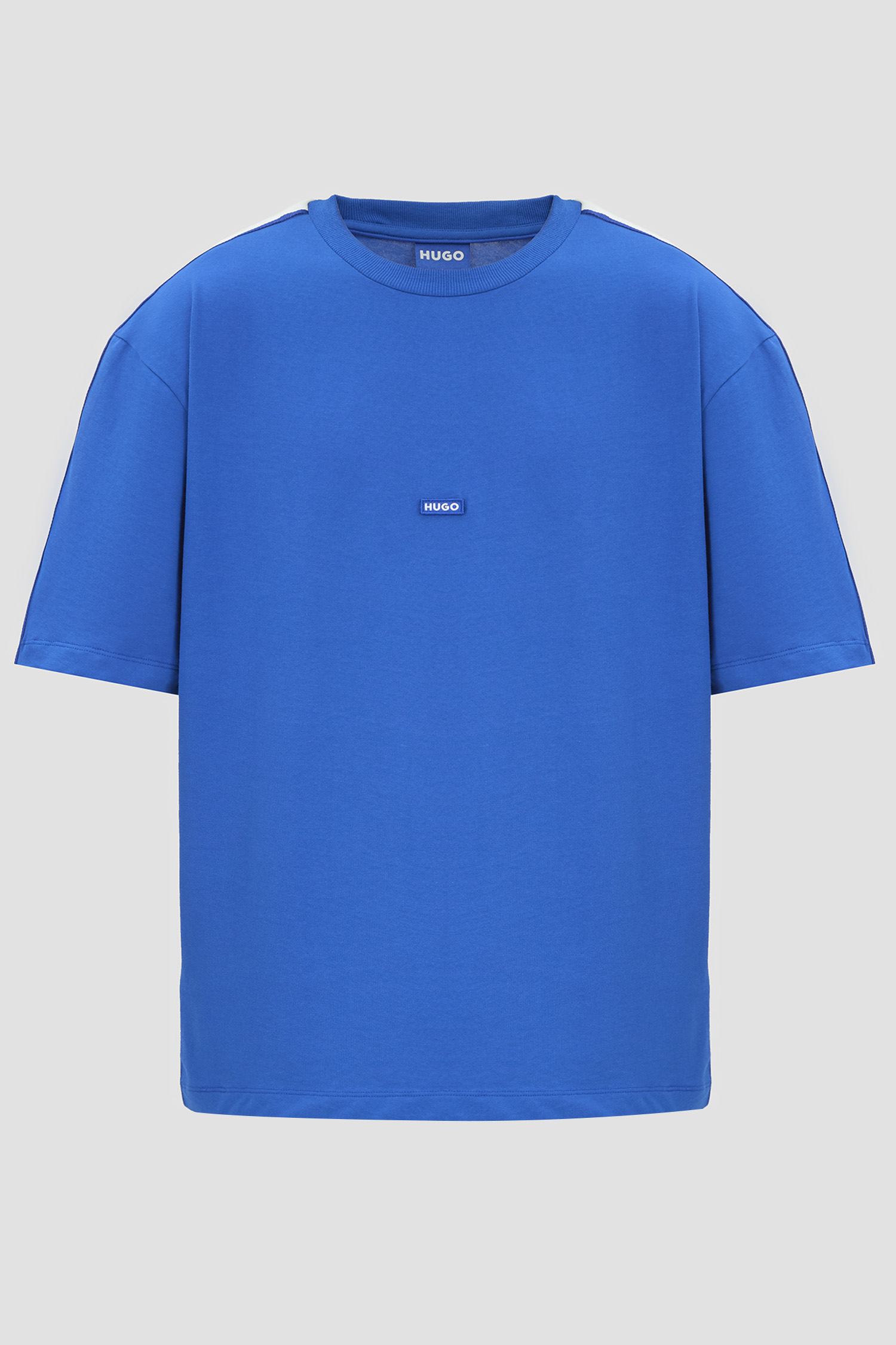 Мужская синяя футболка HUGO BLUE 50516980;493