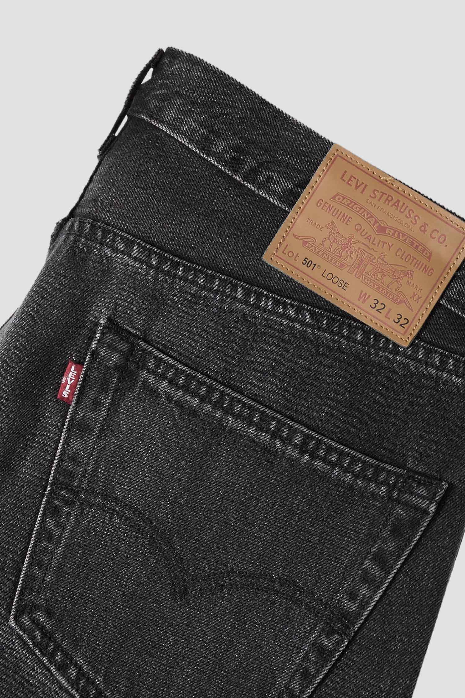 Чоловічі чорні джинси 501® Loose Levi’s® 0057U;0005