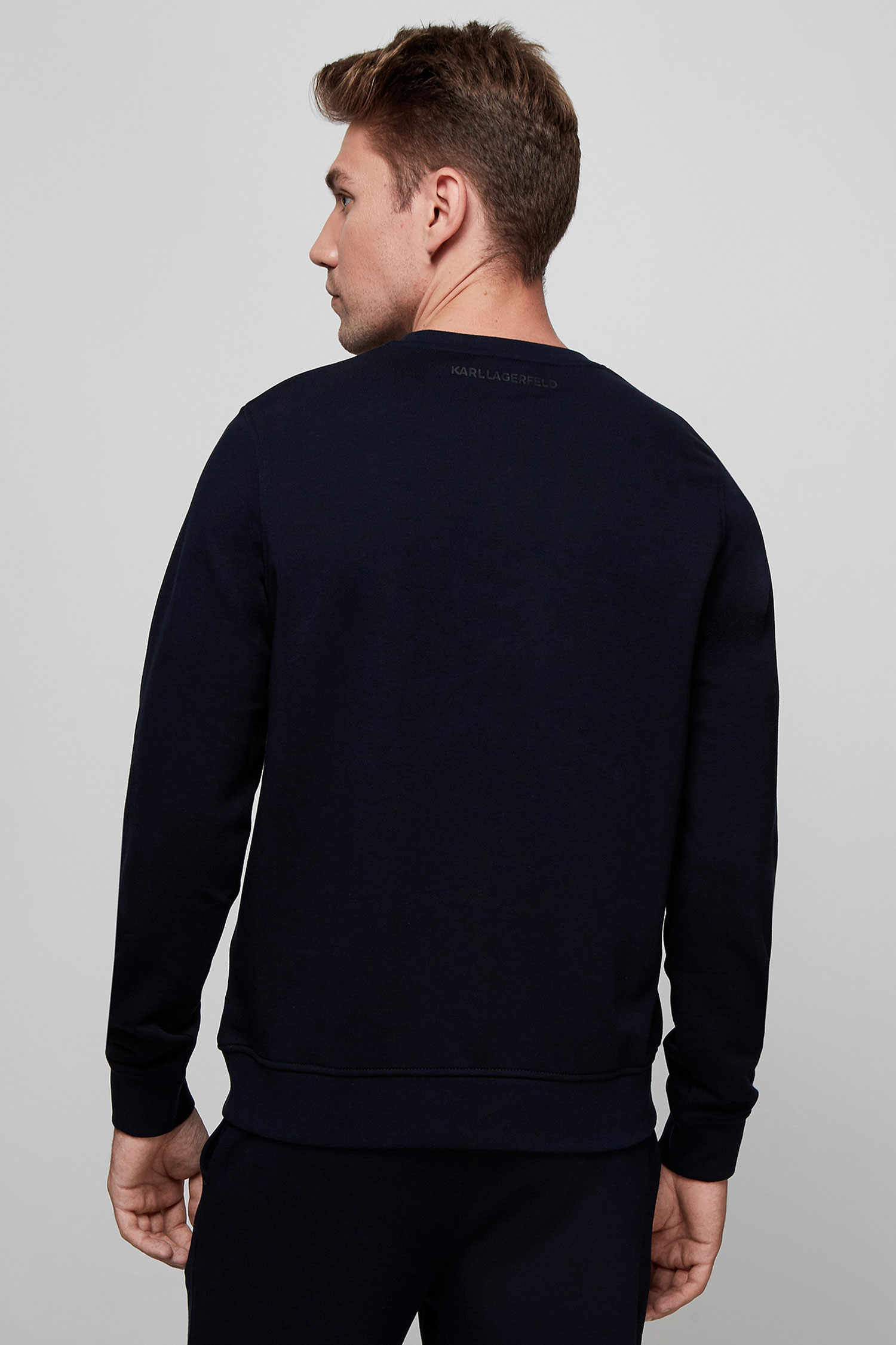 Чоловічий темно-синій світшот Karl Lagerfeld 500900.705890;690