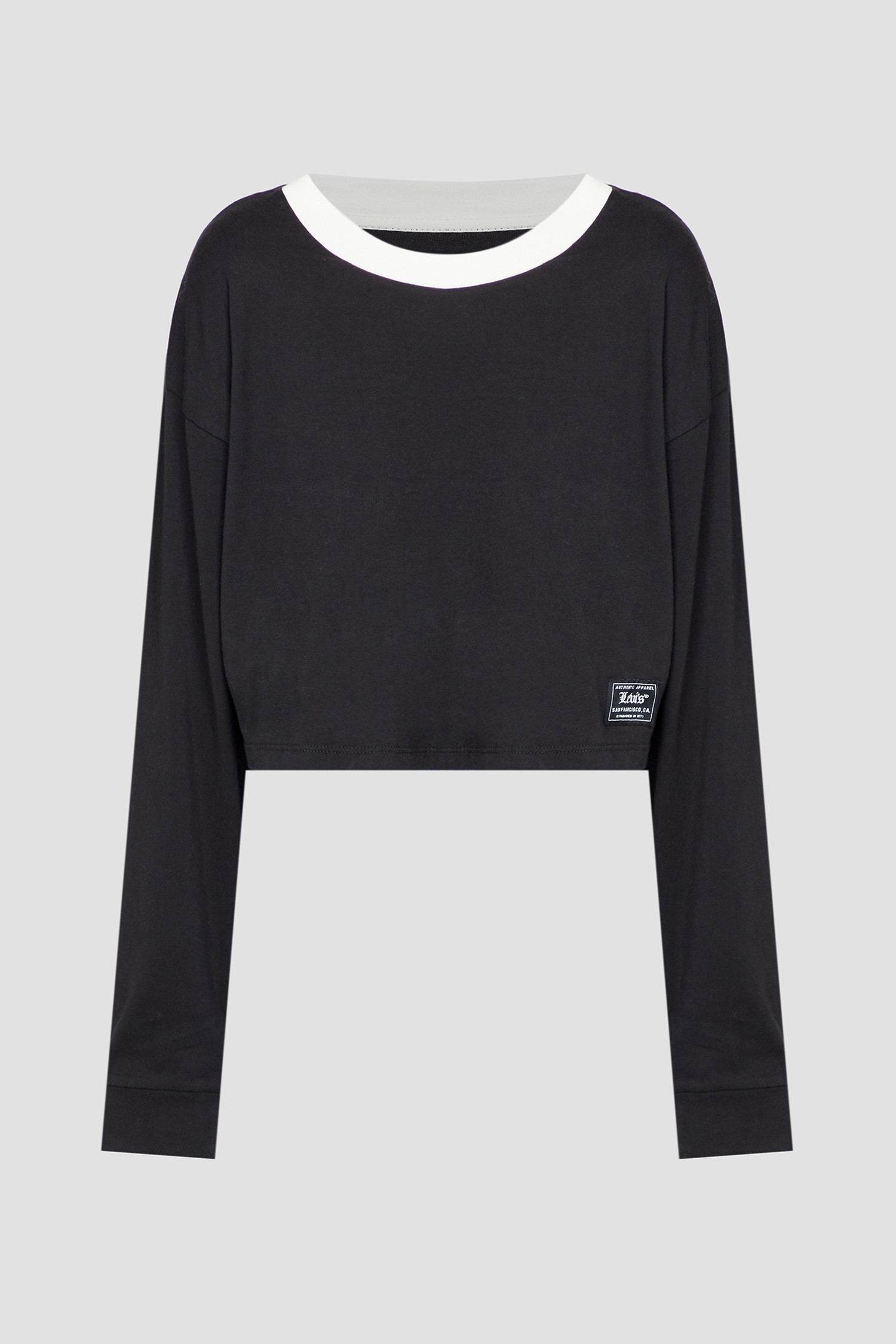 Жіночий чорний лонгслів Levi’s® A3525;0012