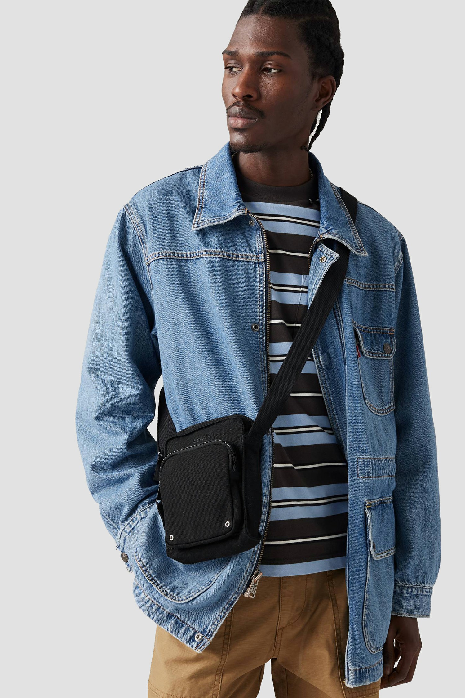 Мужская черная сумка Levi’s® 000IN;0000