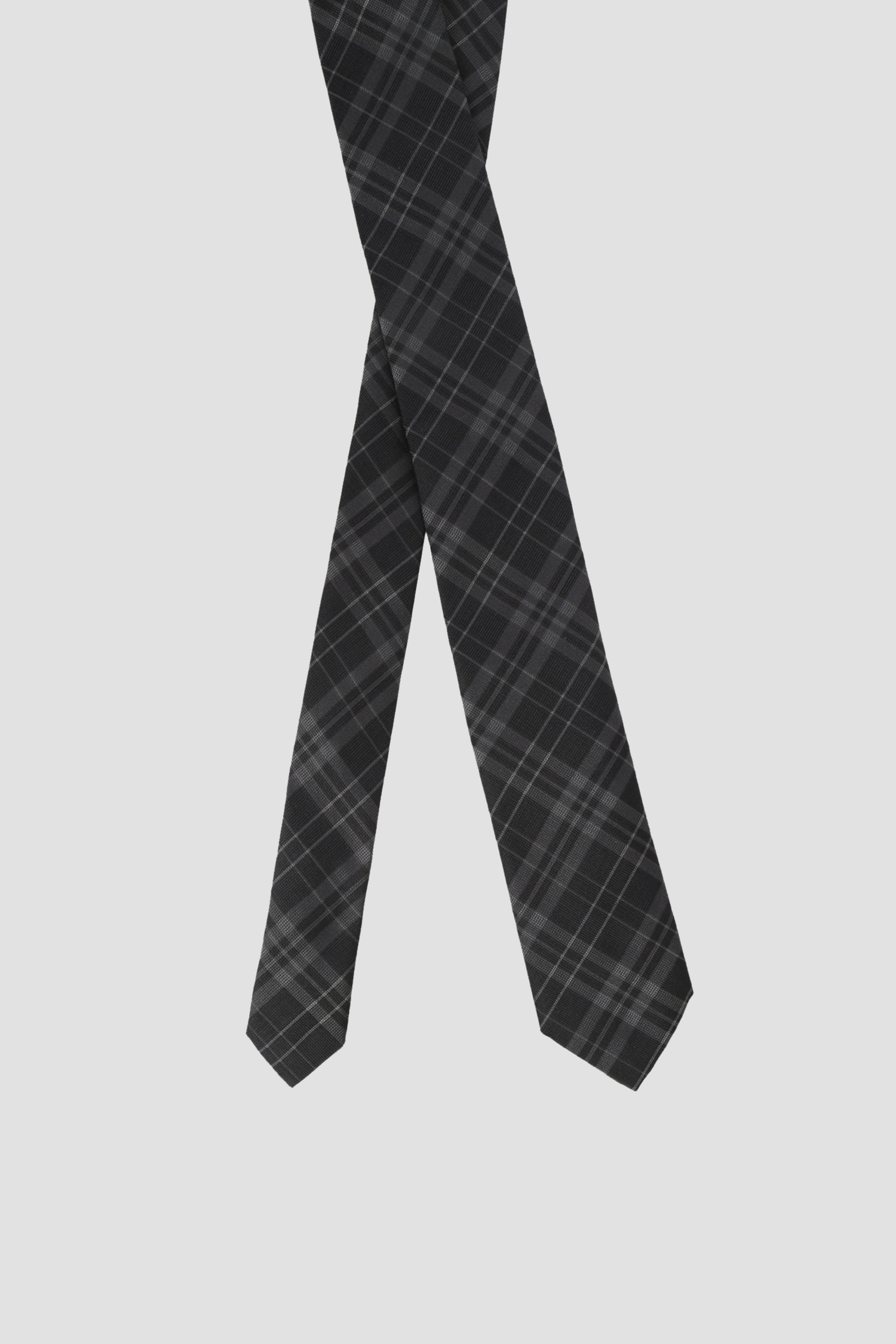 Мужской черный шелковый галстук Karl Lagerfeld 591170.805100;990