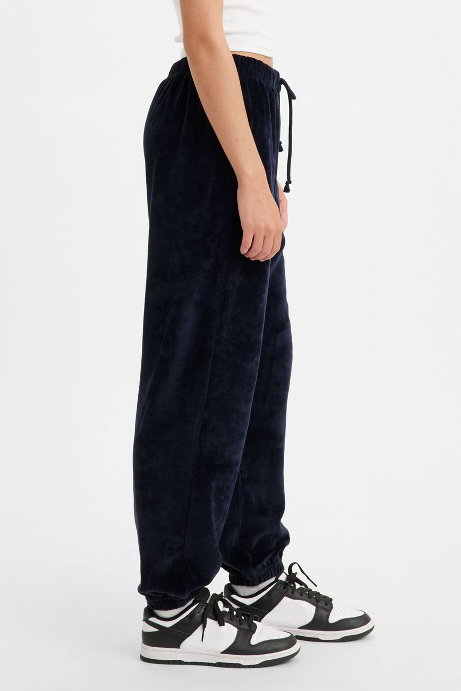 Жіночі темно-сині велюрові спортивні штани Levi’s® A3569;0011