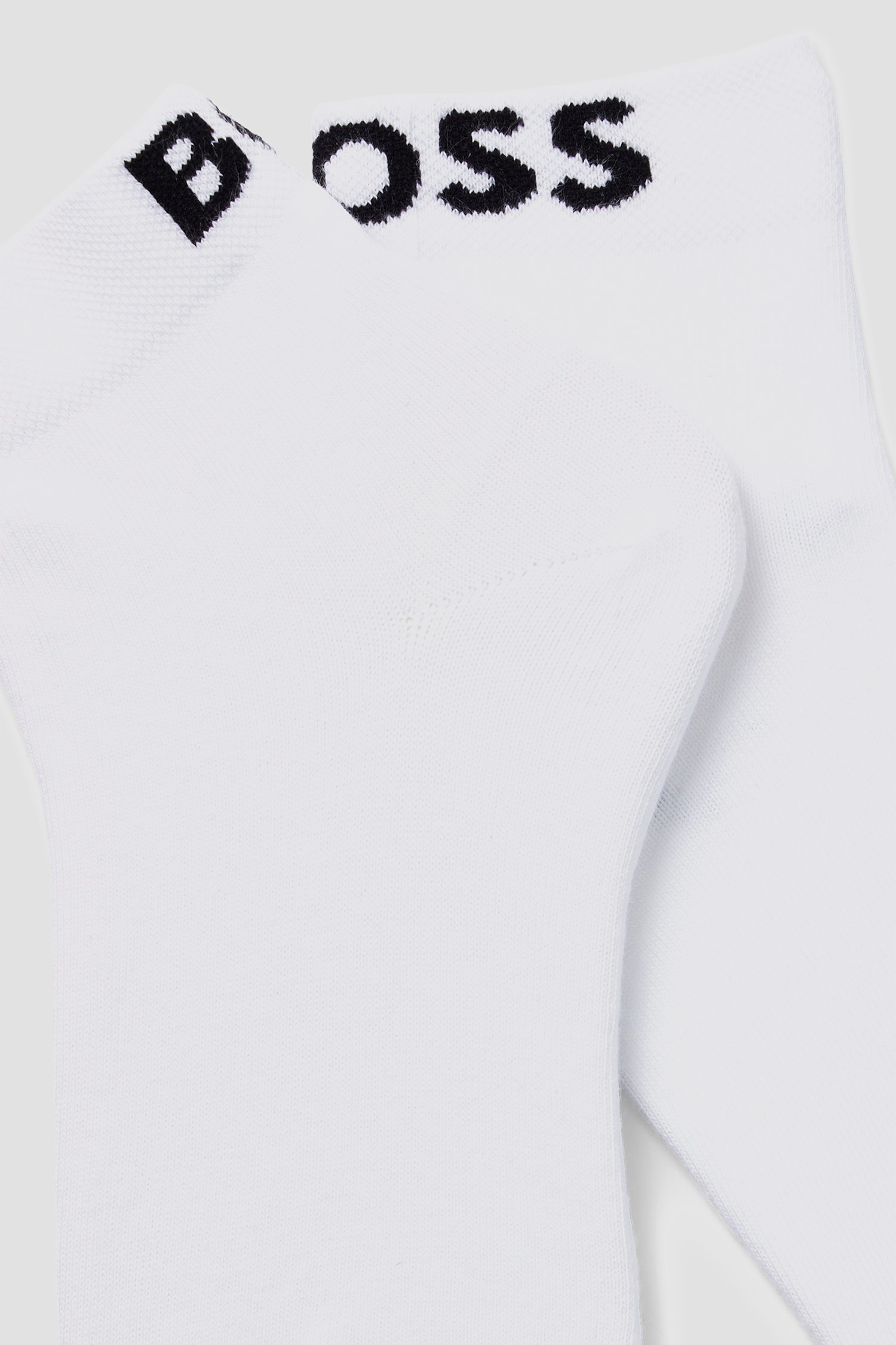 Женские белые носки (2 пары) BOSS 50502066;100