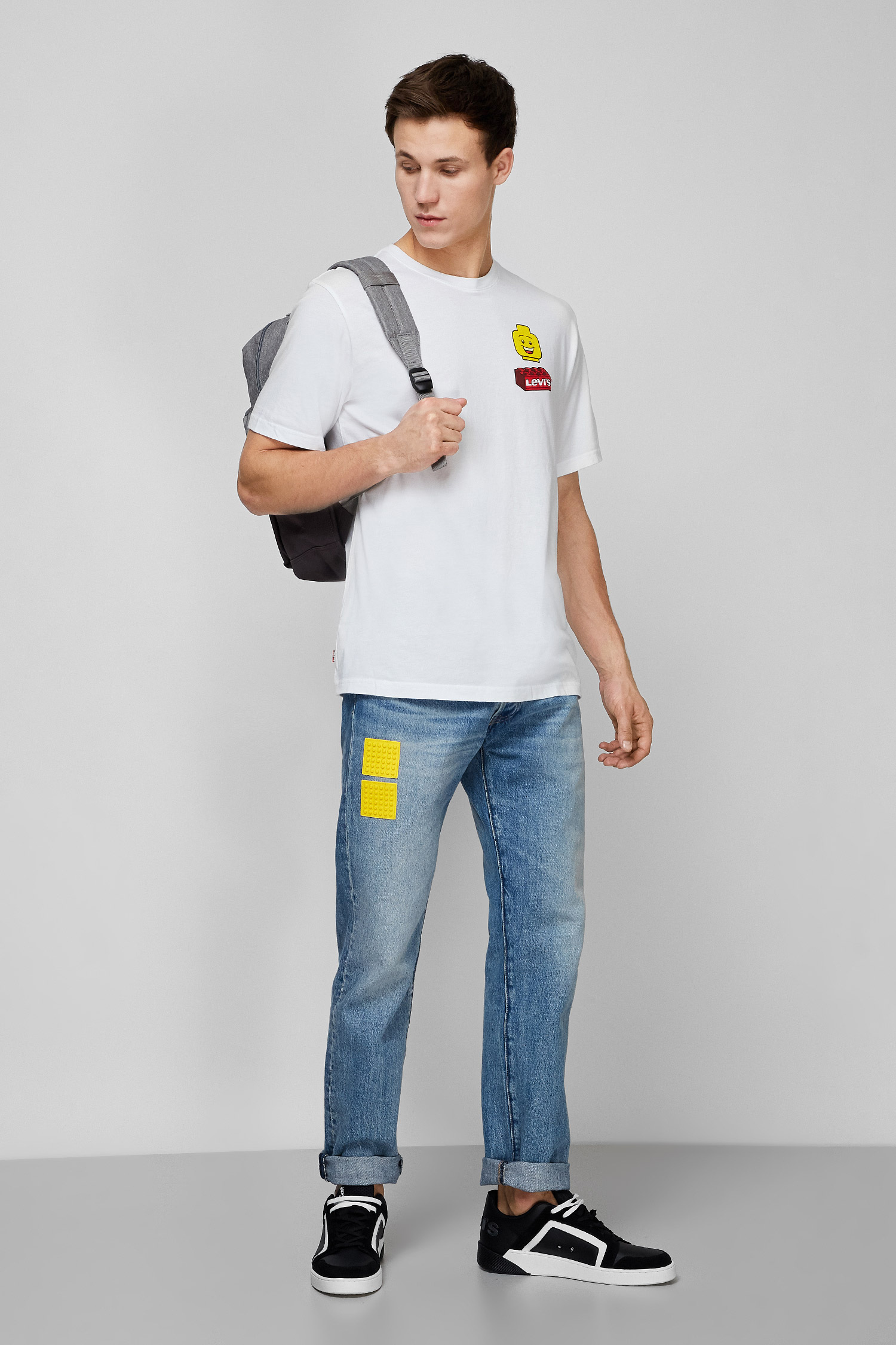 Мужская белая футболка Levi's X Lego Levi’s® 16143;0220