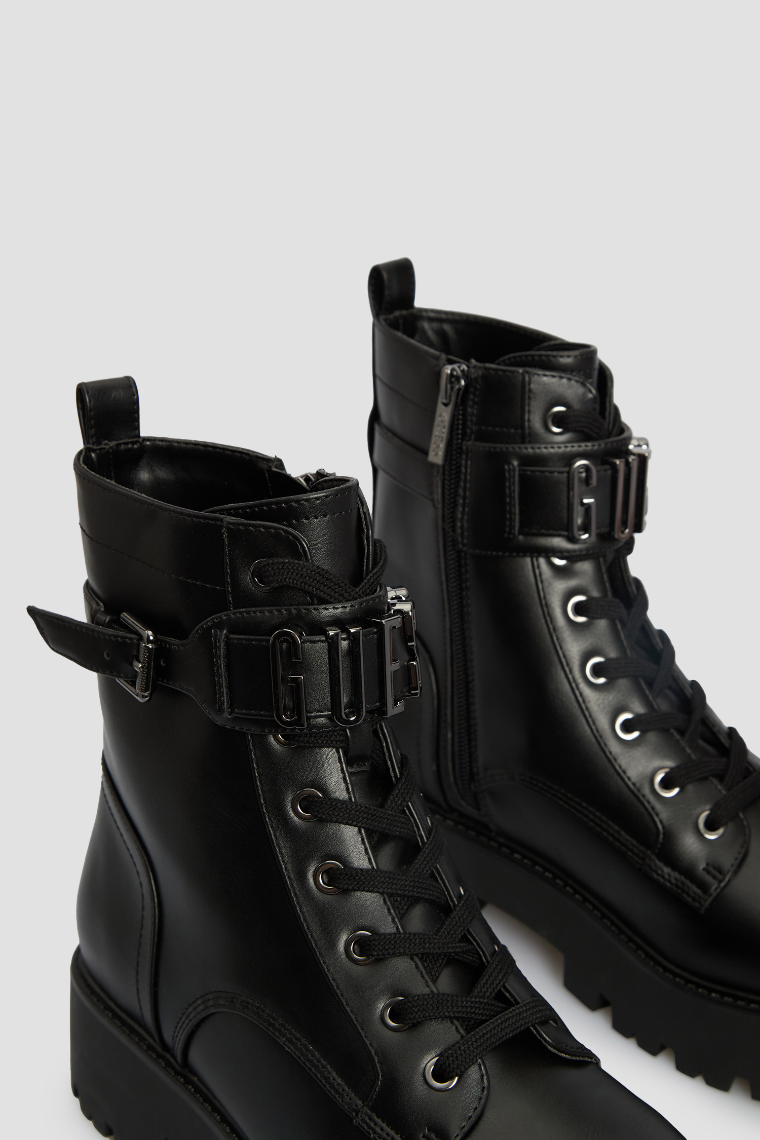 Жіночі чорні черевики Guess FLTSOM.ELE10;BLACK