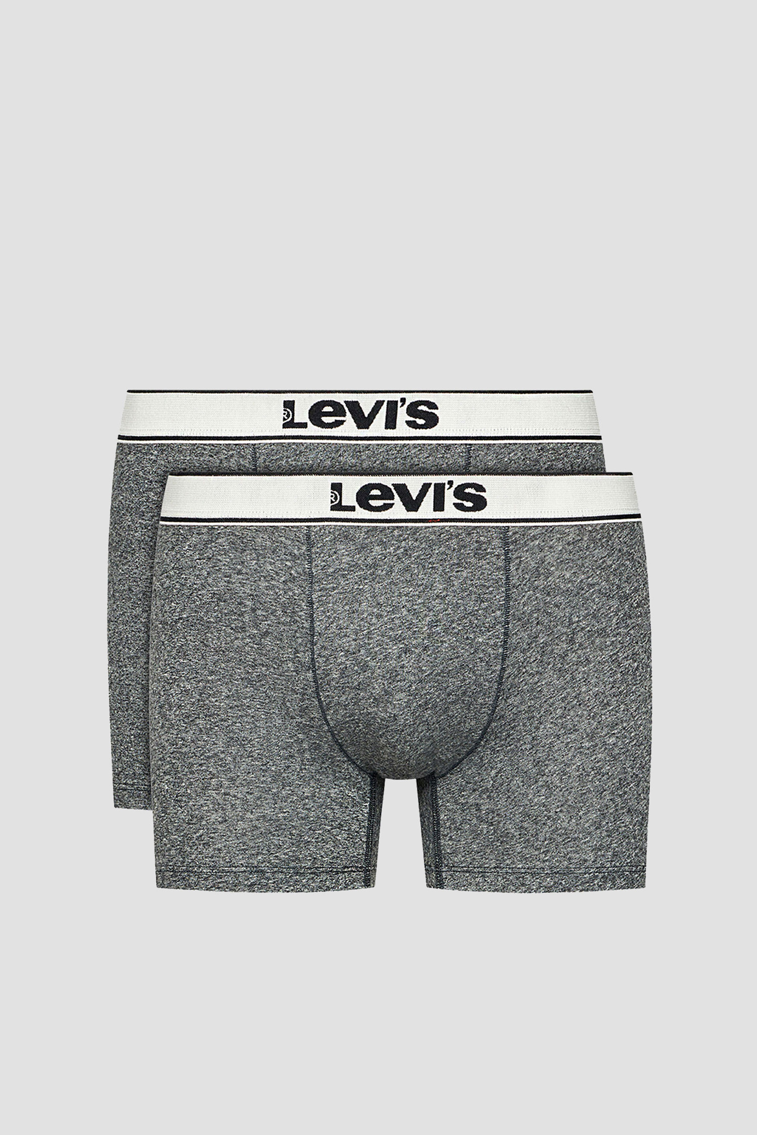 Мужские серые боксеры (2 шт) Levi’s® 100001150;010