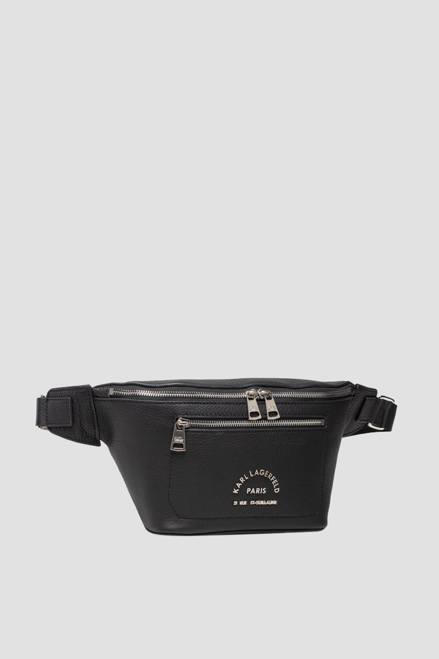 Мужская черная поясная сумка Karl Lagerfeld 534451.815924;990