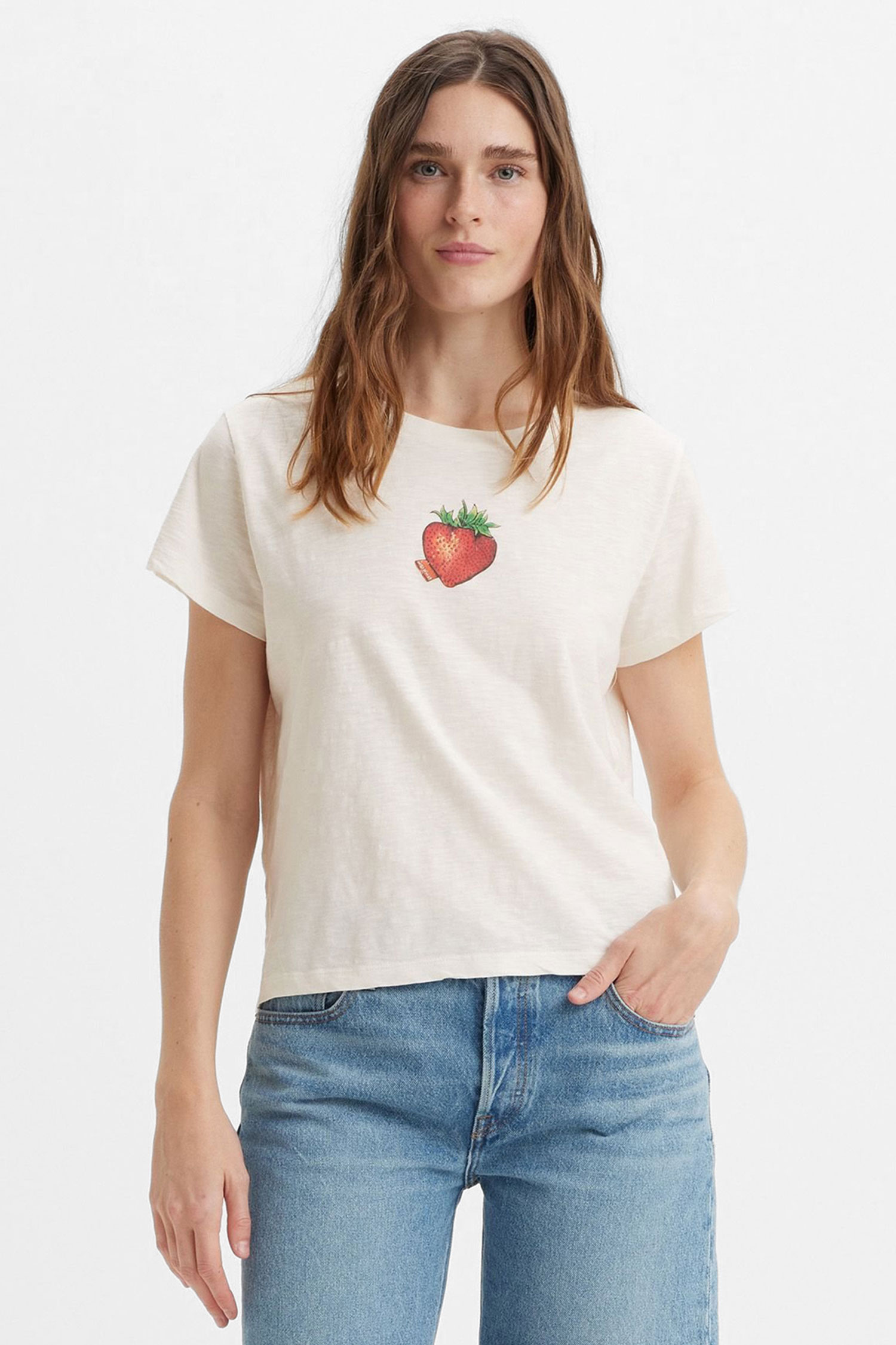 Жіноча біла футболка Levi’s® A8804;0013