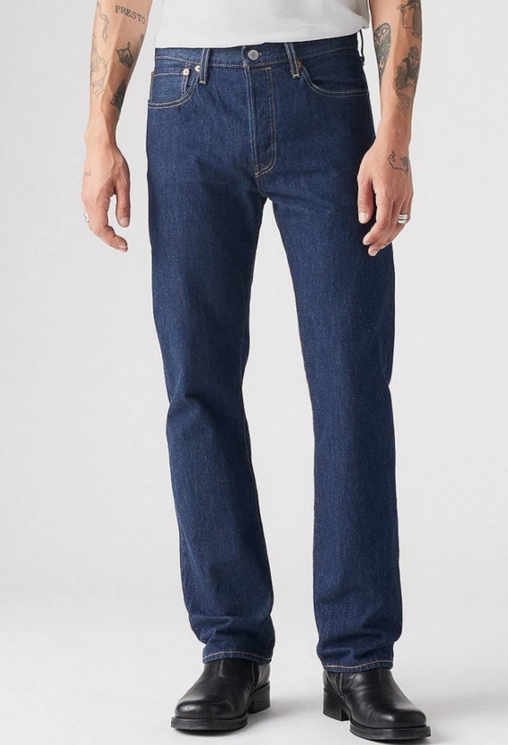 あい様1 Чоловічі темно-сині джинси 501® Straight Levi's® 00501;0101