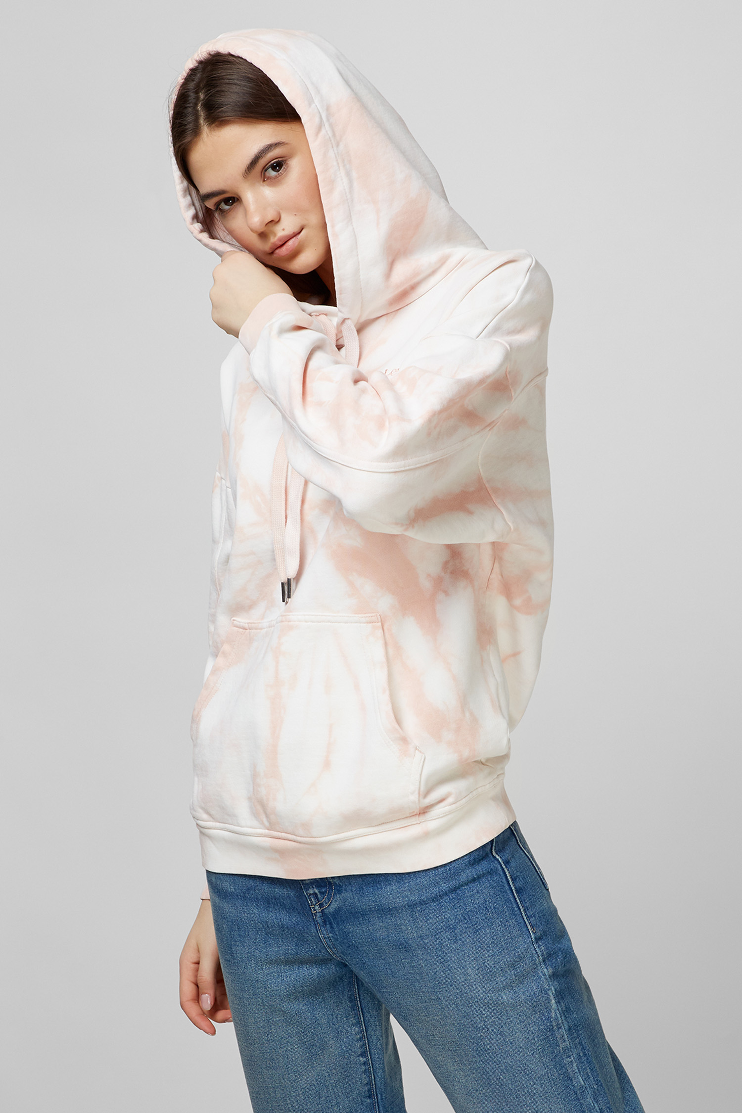 Белое худи для девушек Levi’s® 32953;0012 — Ultrashop