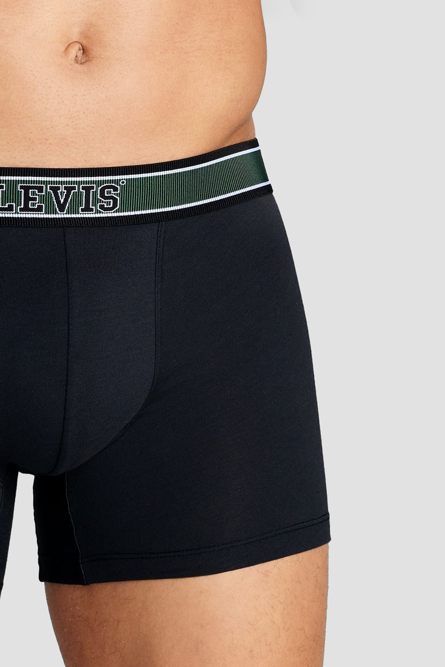 Чоловічі чорні боксери (2 шт) Levi’s® 701229539;001