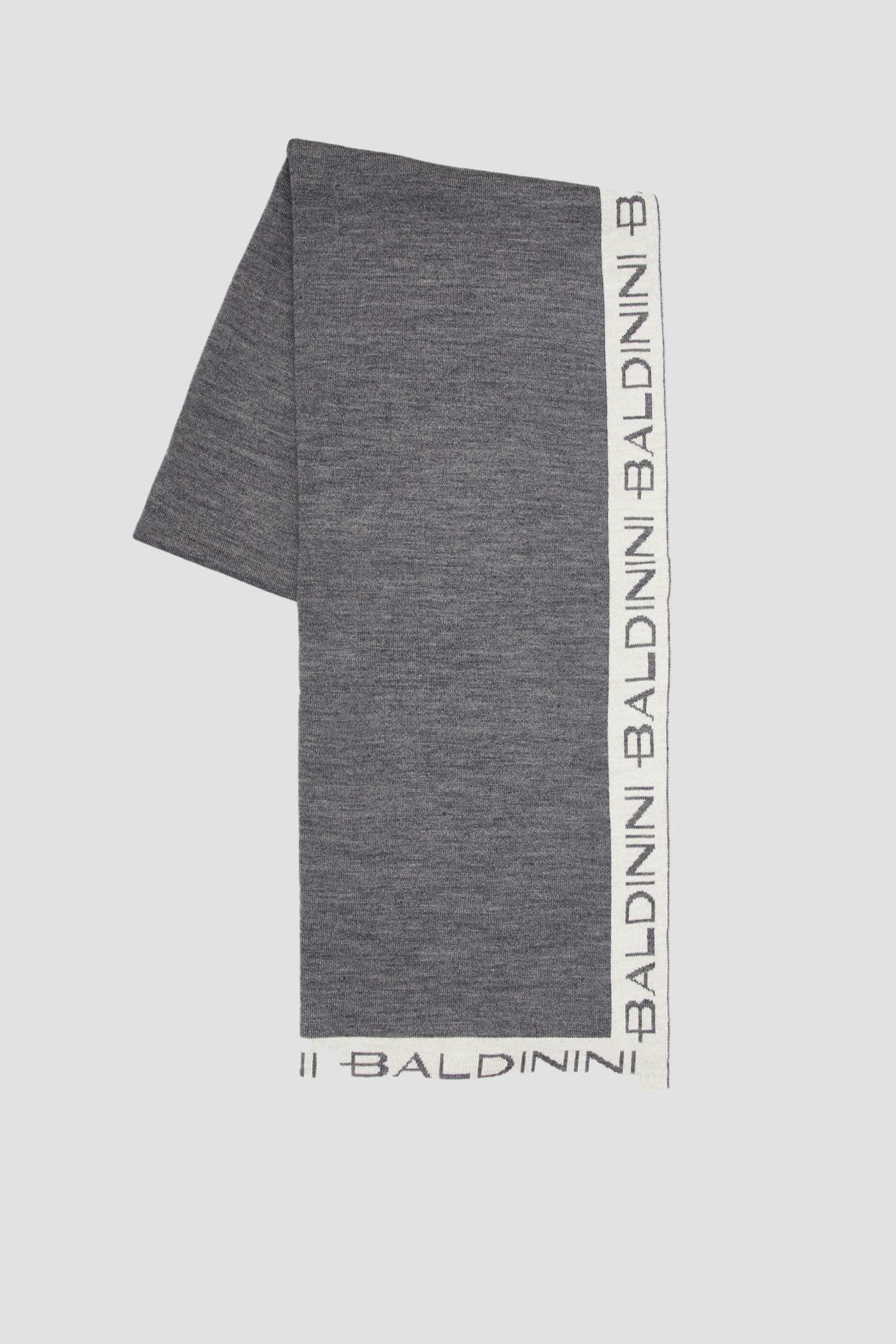 Жіночий сірий вовняний шарф BALDININI R3A001XXMSLA;0700