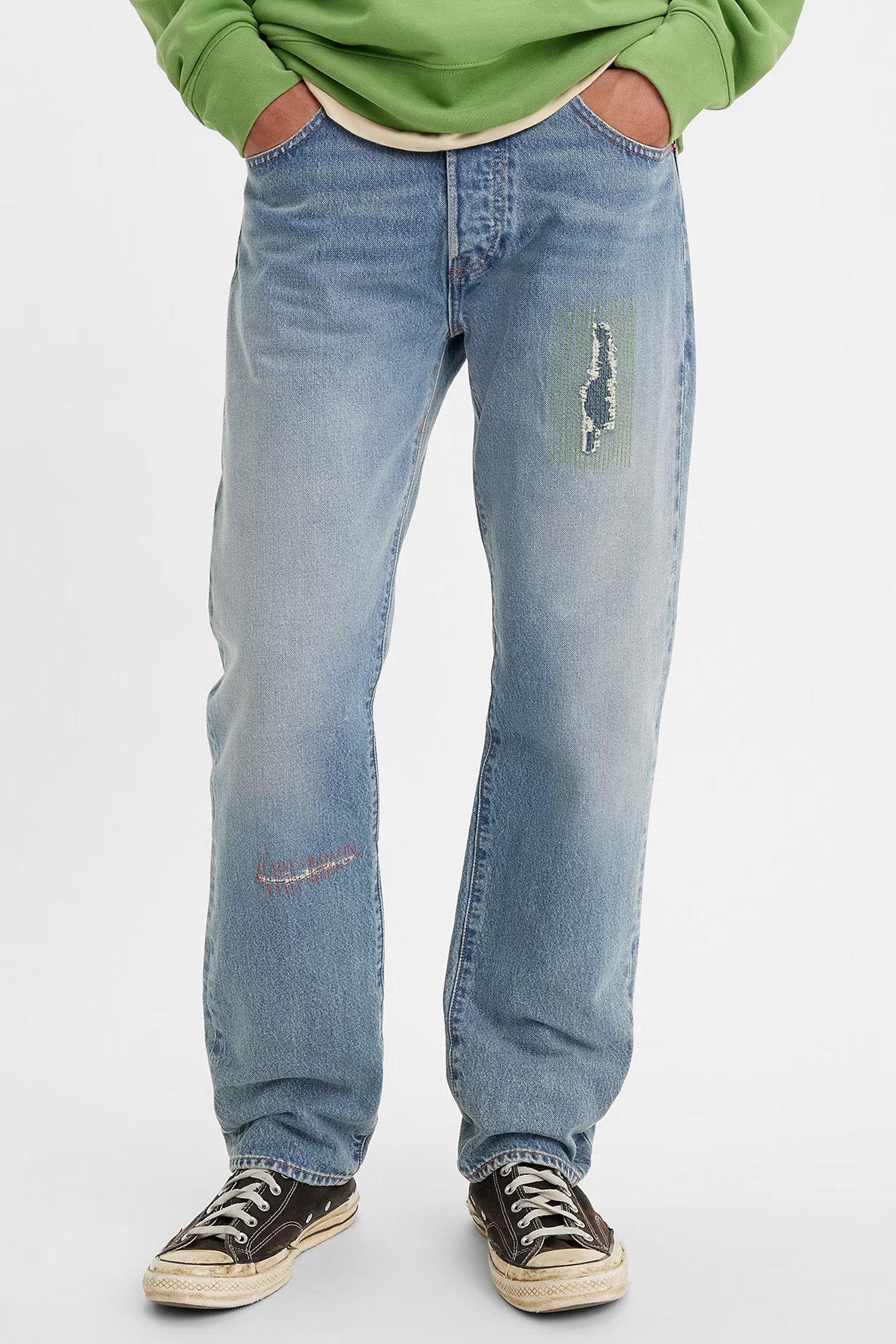 Мужские голубые джинсы 501® Straight Levi’s® 59692;0034