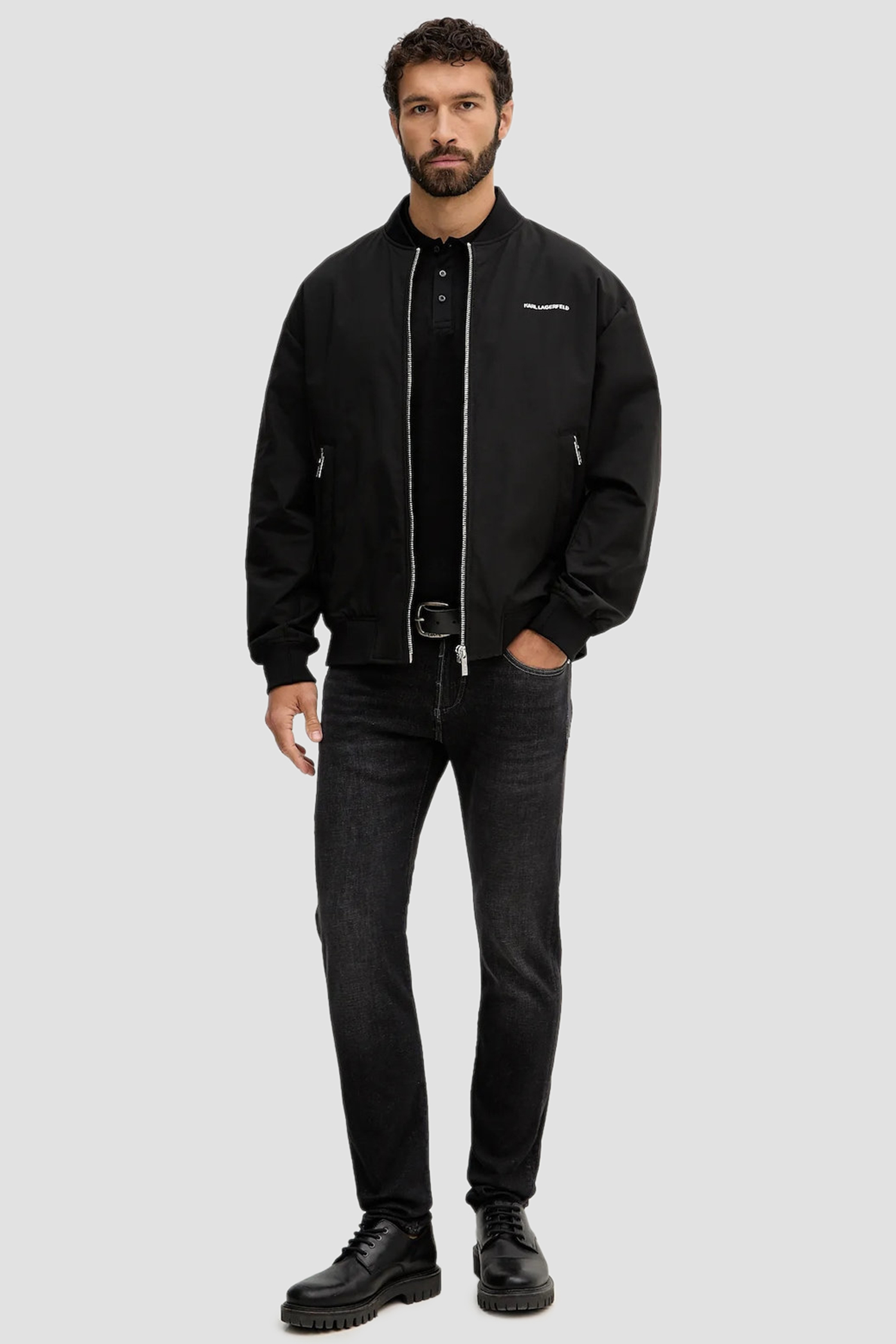 Чоловіча чорна куртка Karl Lagerfeld 561533.505005;990