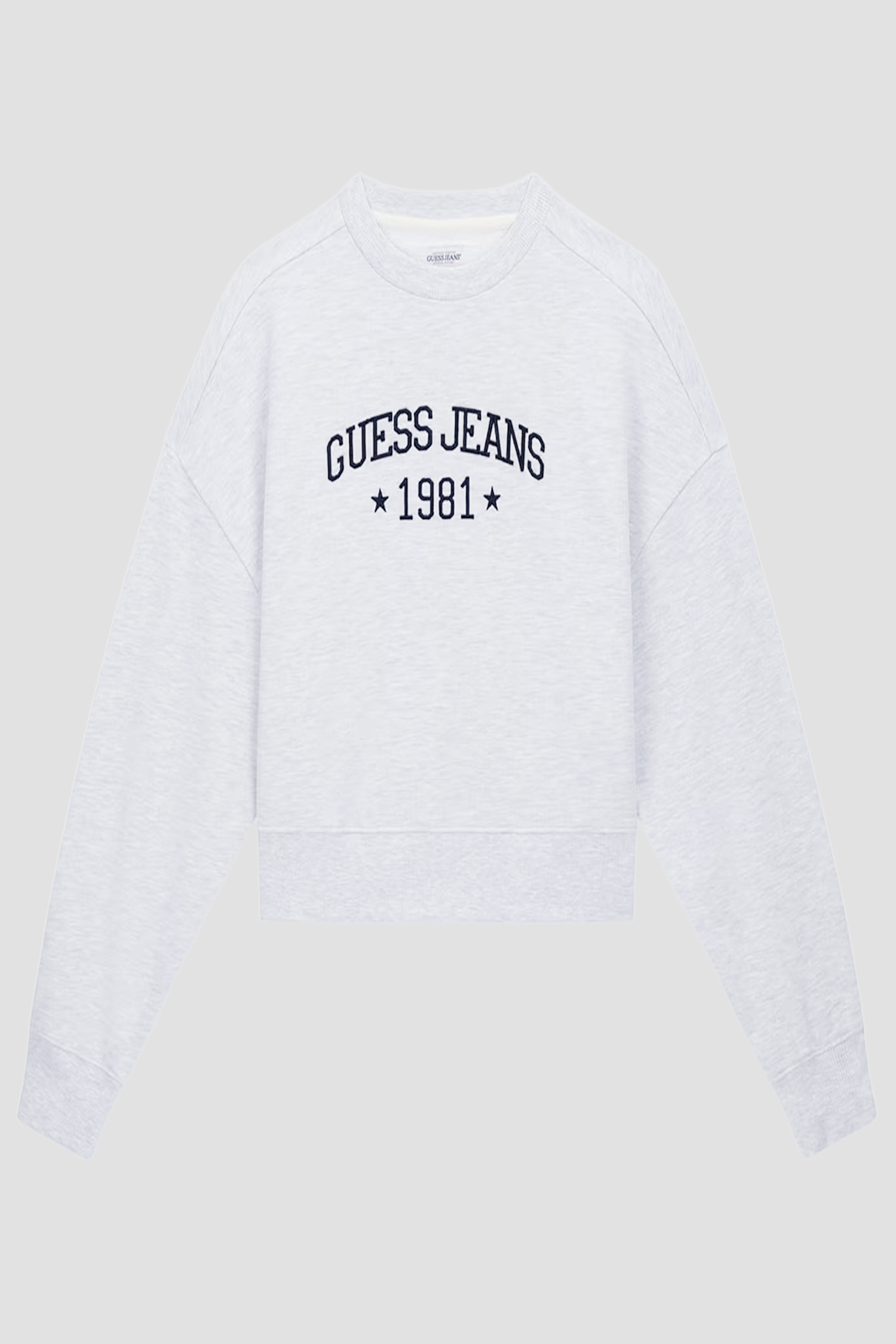 Женский серый свитшот Guess Jeans W6RQ03.K68I4;H91N