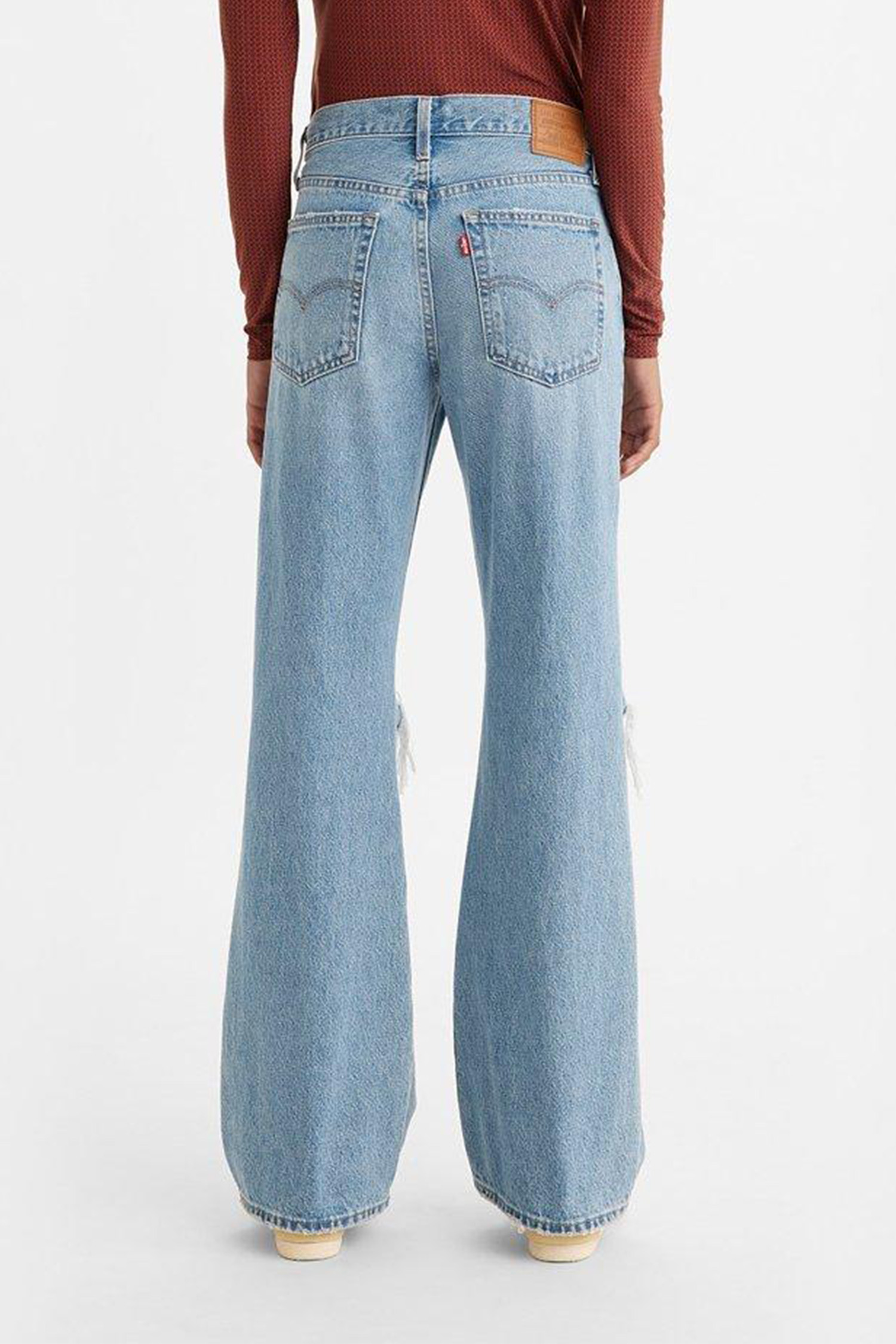 Жіночі блакитні джинси Baggy Bootcut Levi’s® A3495;0002