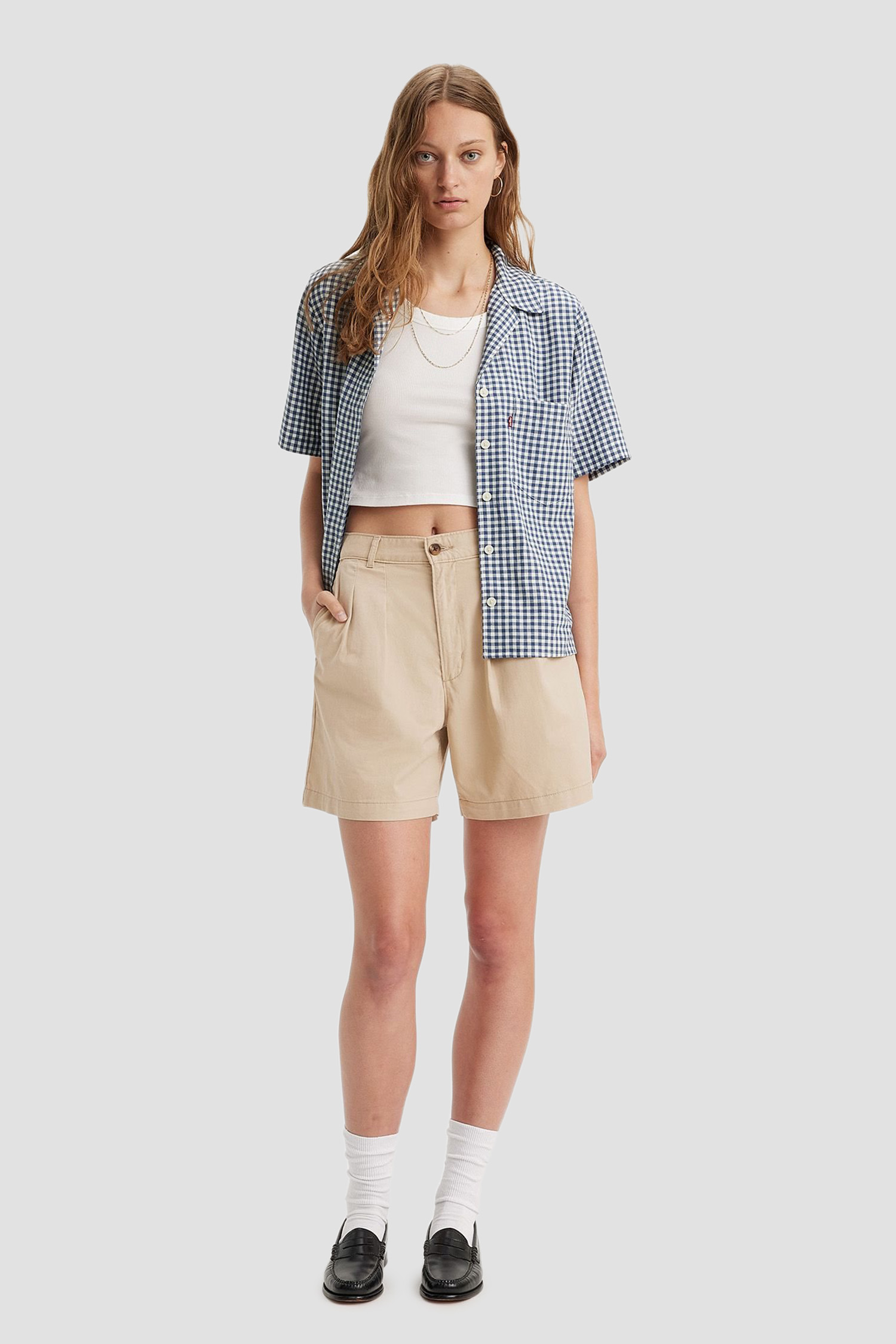 Жіночі бежеві шорти Levi’s® A7538;0002