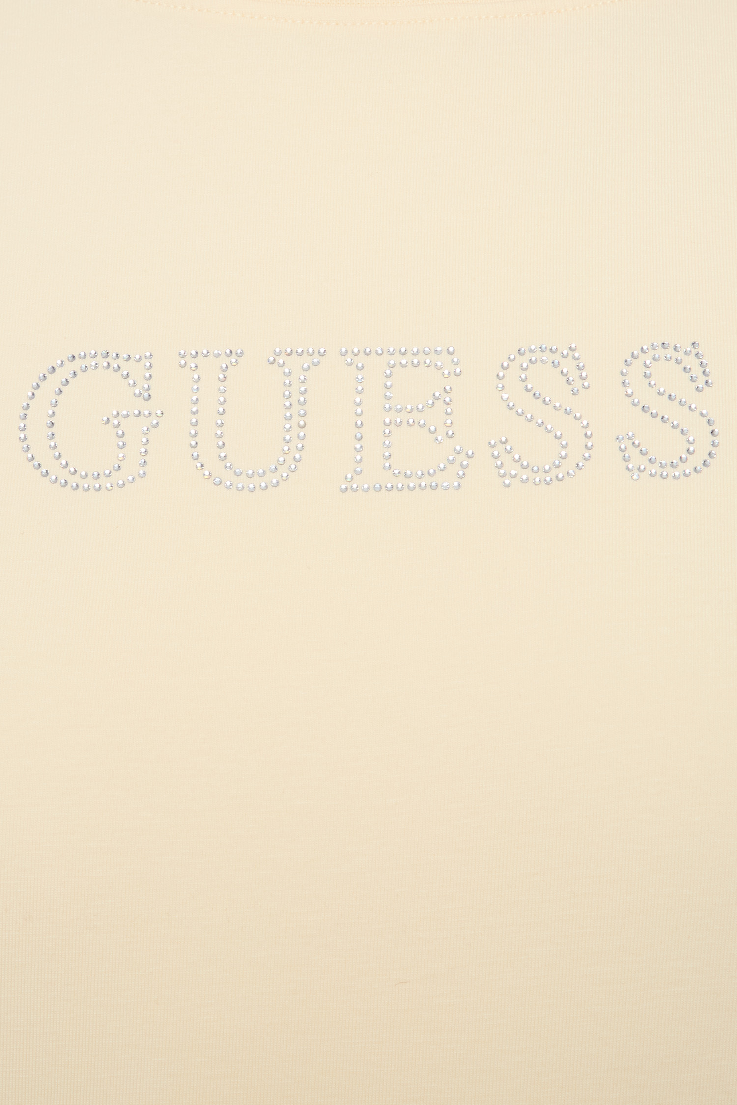 Женская желтая футболка Guess V3BI11.J1314;A21G