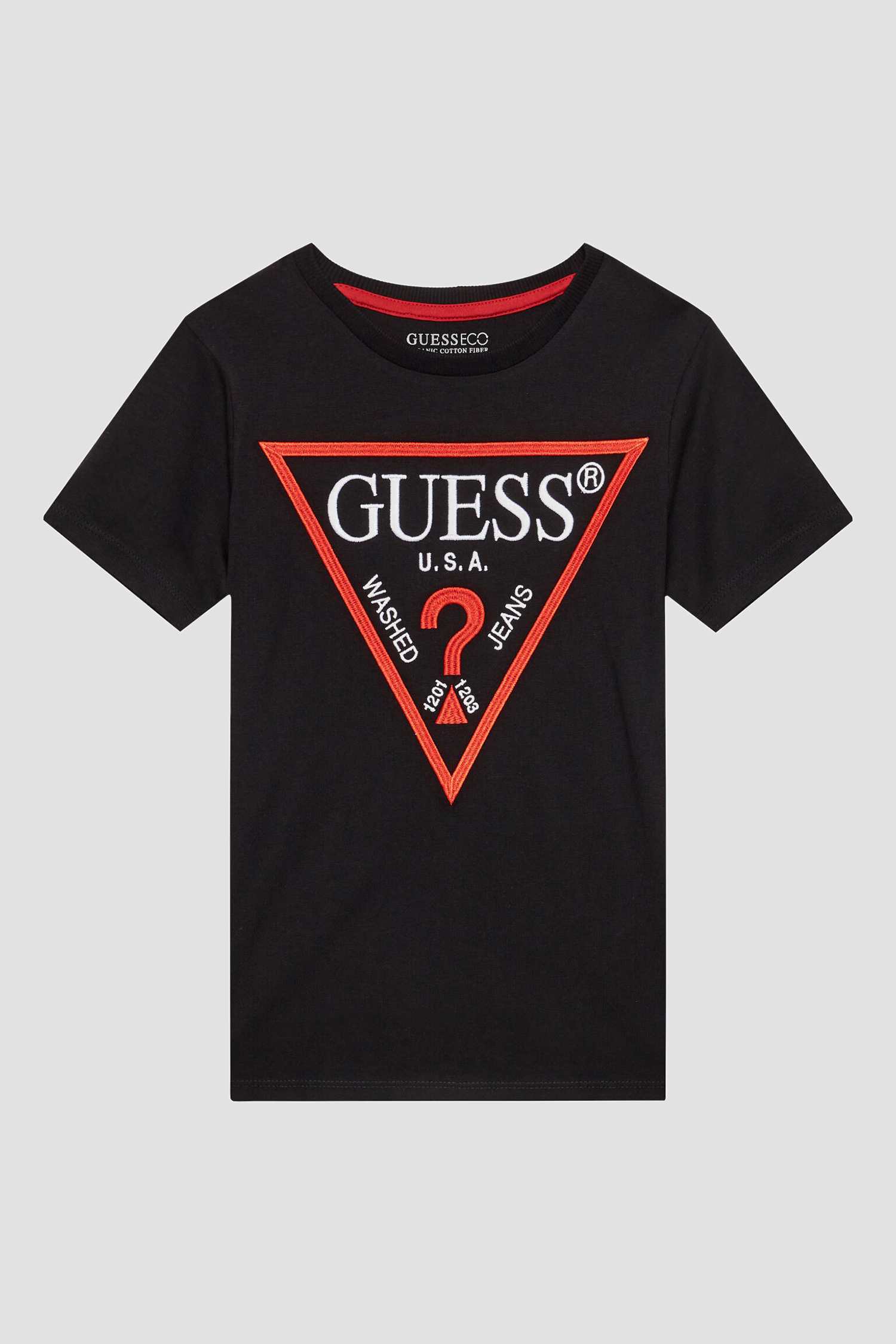 Детская черная футболка Guеss Kids L3BI41.K8HM4;JBLK