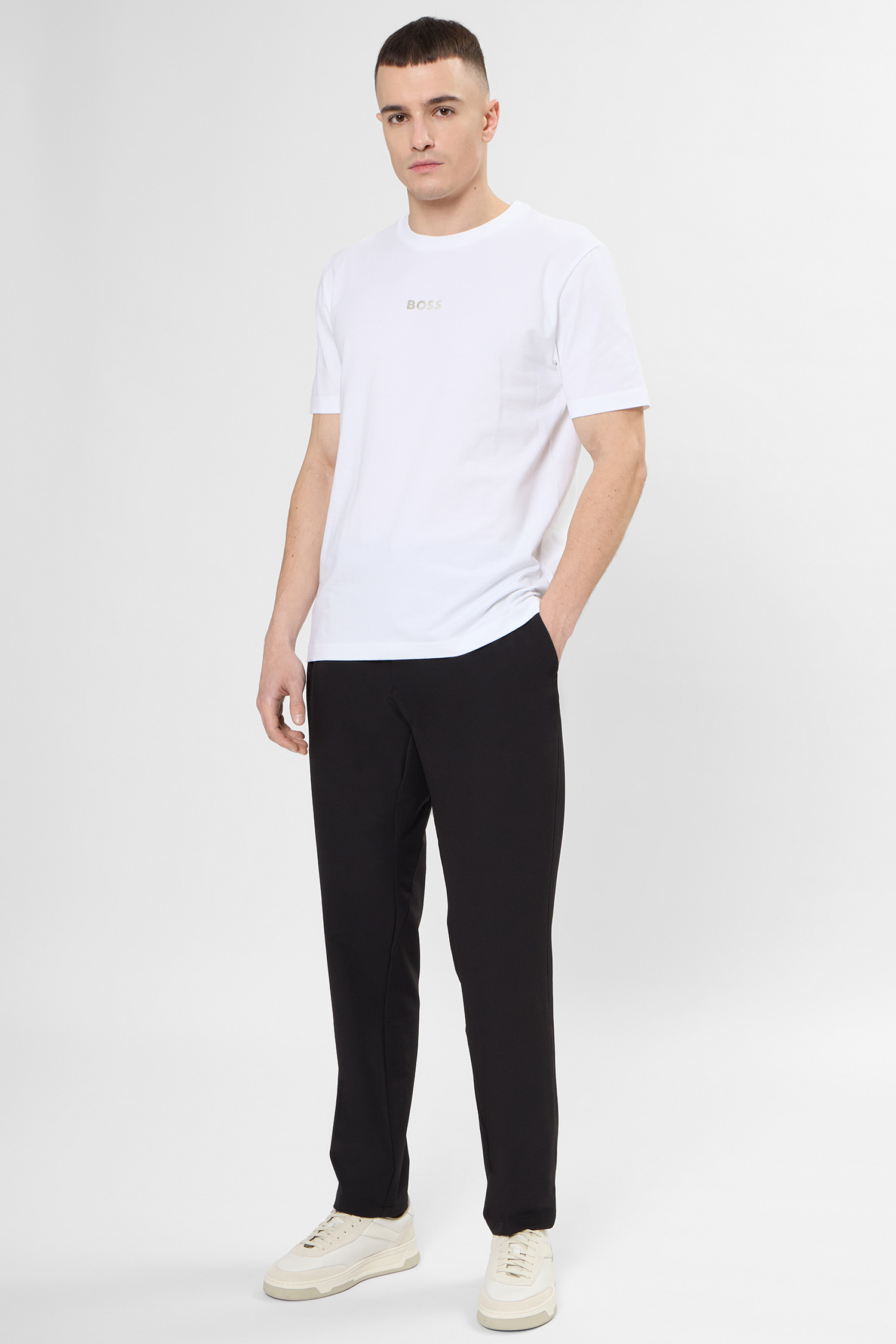 Чоловічі чорні брюки BOSS 50551949;001