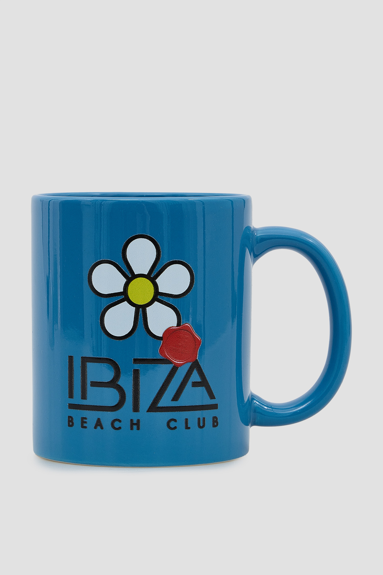 Синяя кружка IBIZA Чашка-6;Ромашка.Син