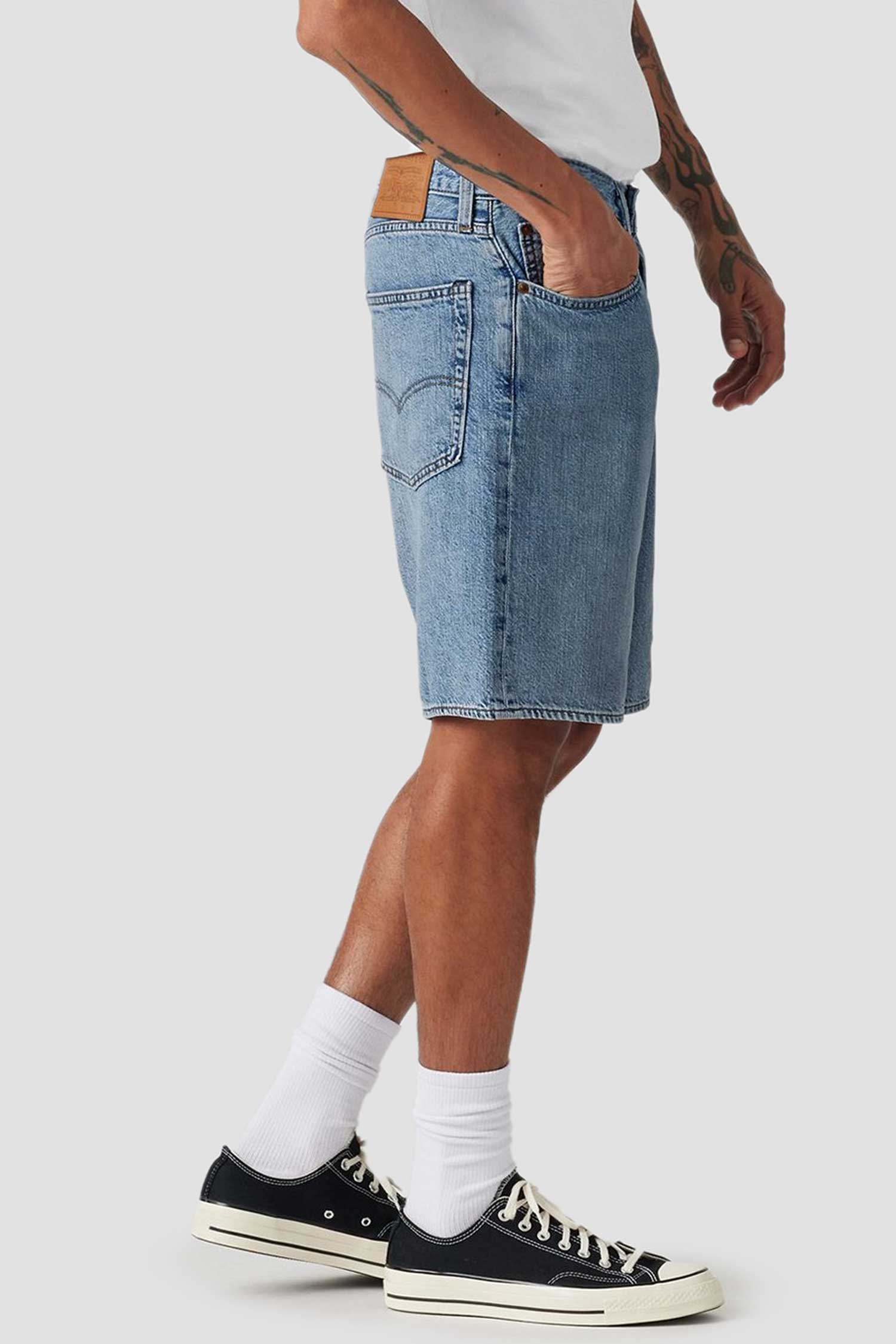 Чоловічі сині джинсові шорти  468™ Stay Loose Levi’s® A8461;0015