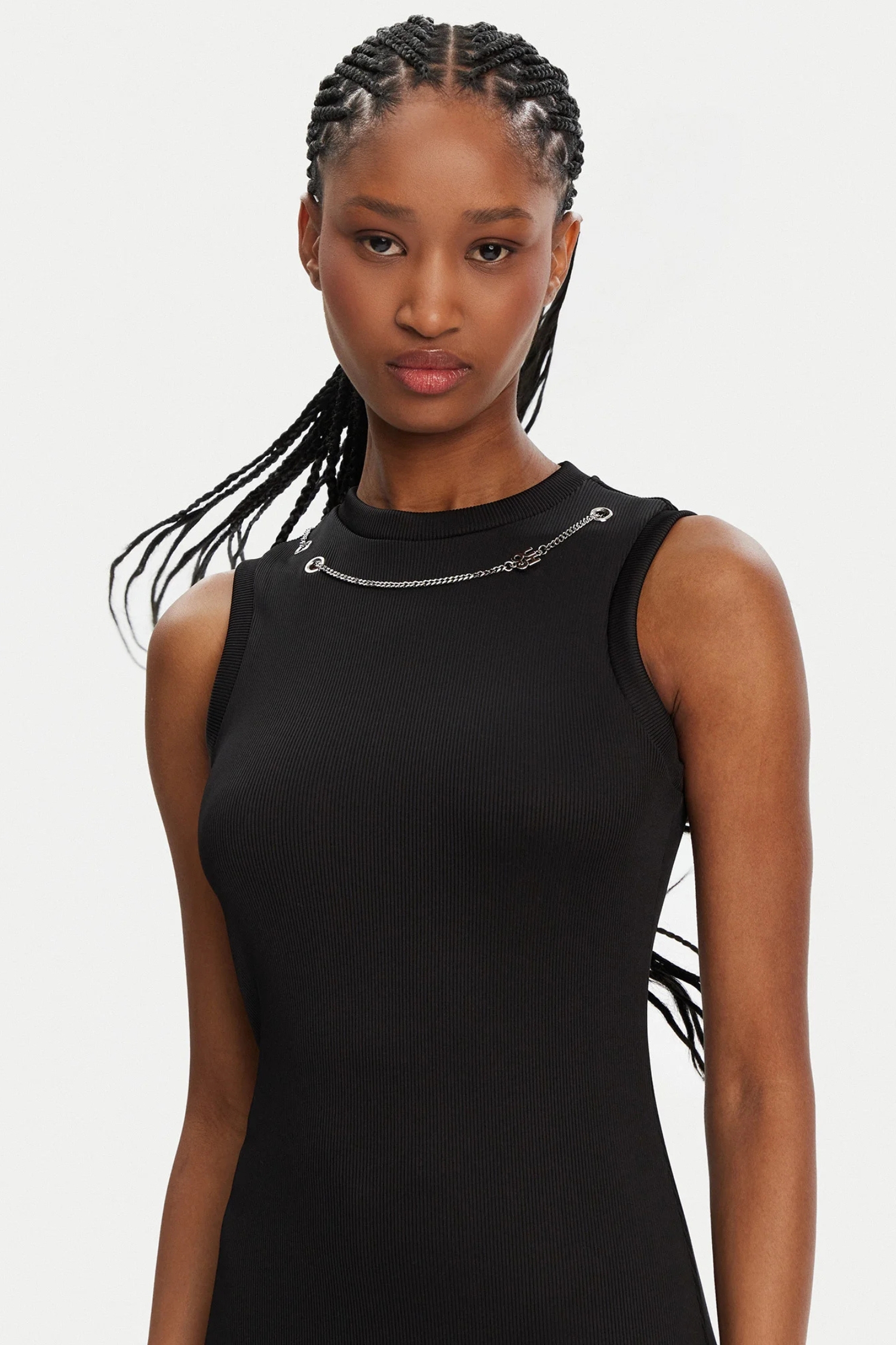 Жіноча чорна сукня HUGO 50530443;001