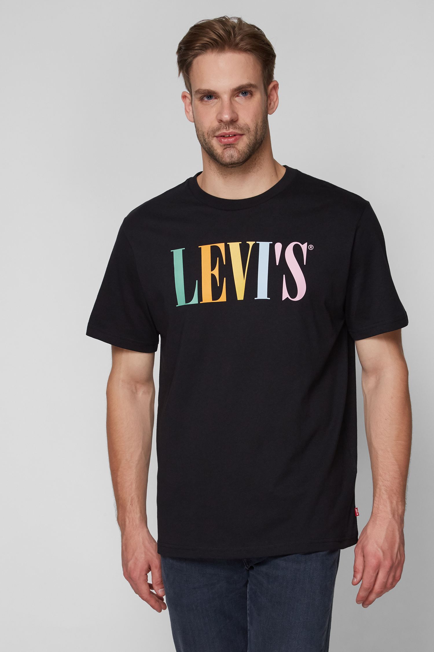 Мужская черная футболка Levi’s® 69978;0044