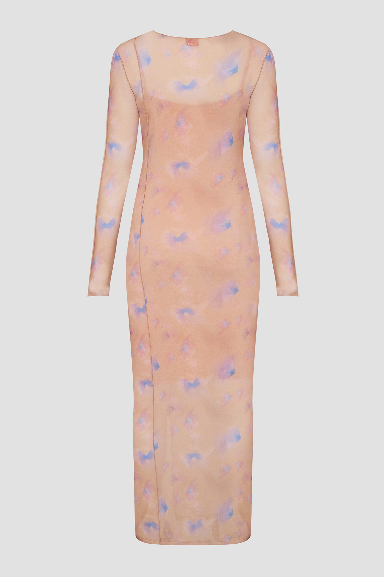 Женское персиковое платье HUGO 50534057;963