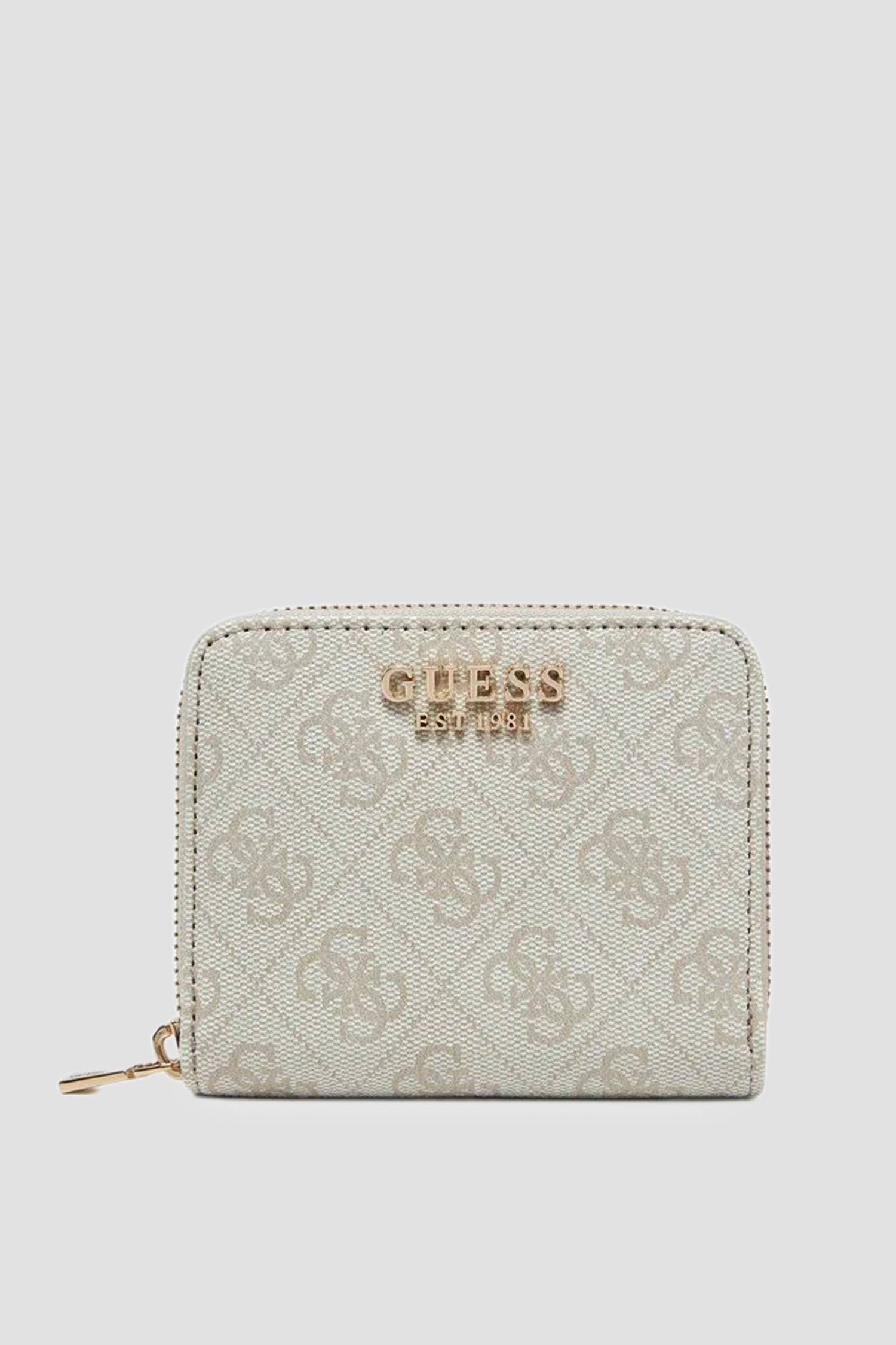 Женский белый кошелек с узором Guess SWSG85.00137;BNN