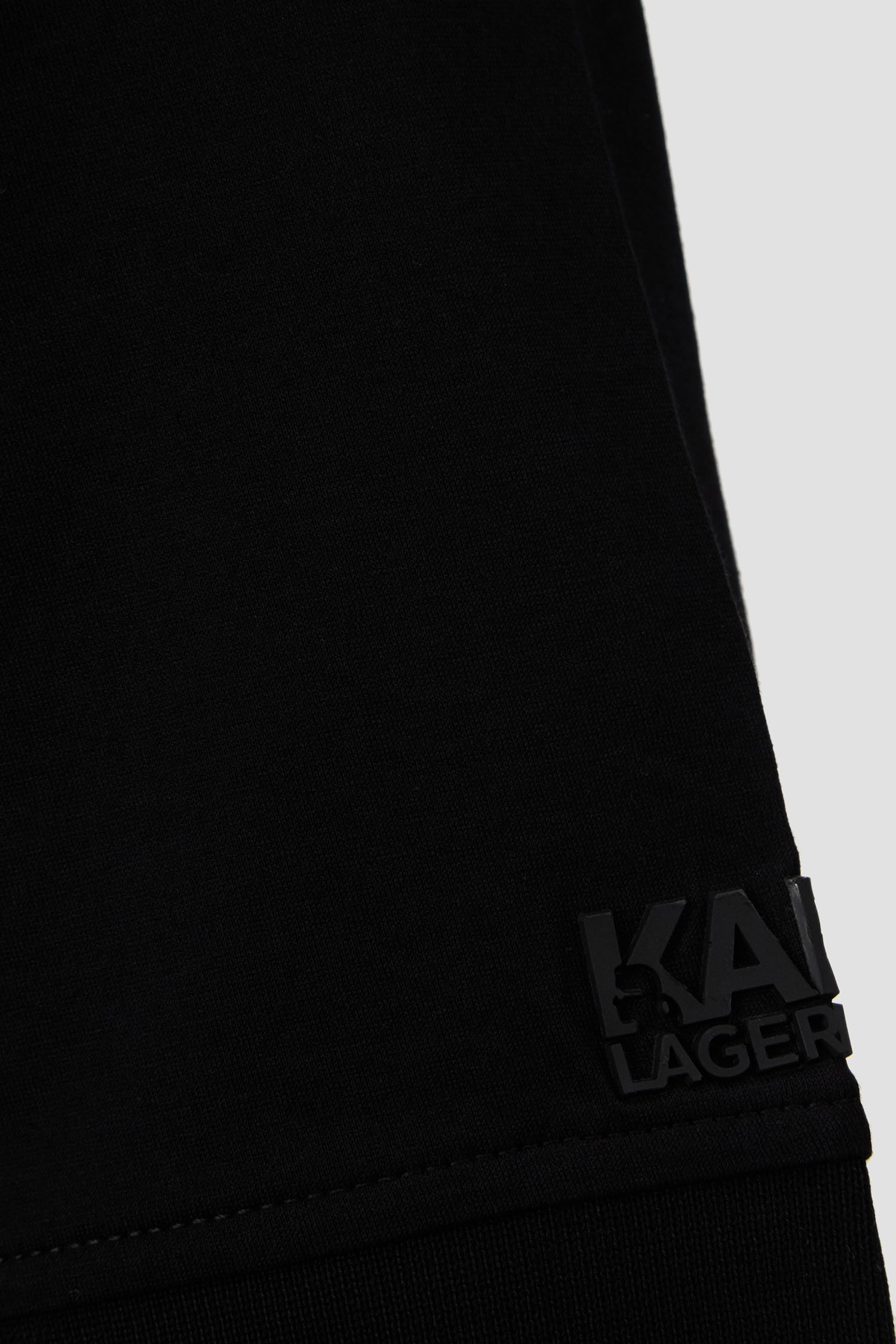 Чоловіча чорна футболка Karl Lagerfeld 551200.755080;990