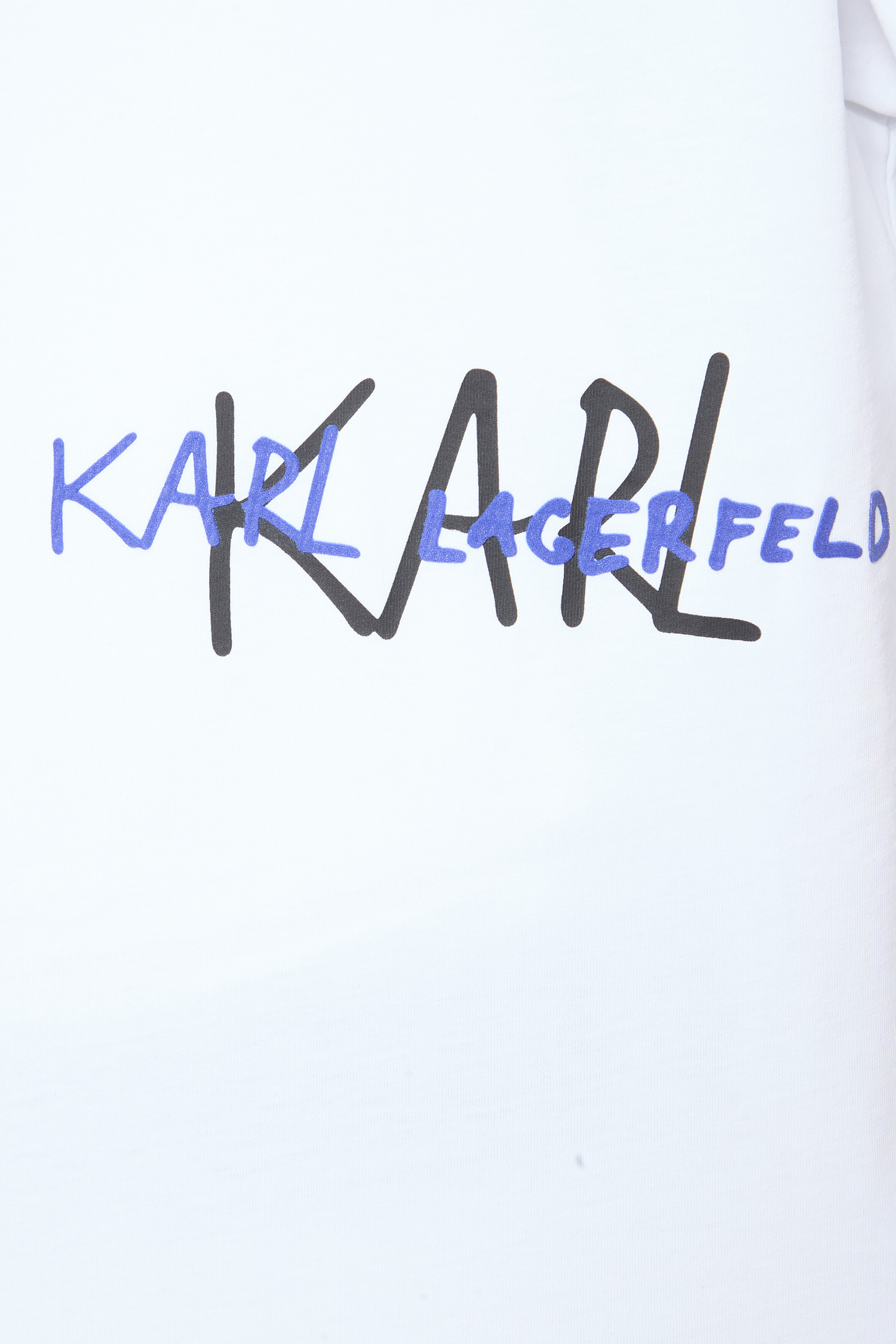 Мужская белая футболка Karl Lagerfeld 553225.755145;10