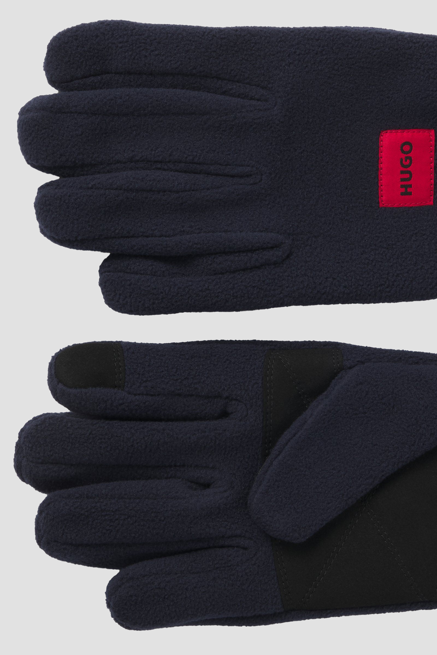 Чоловічі темно-сині рукавички HUGO 50526918;405