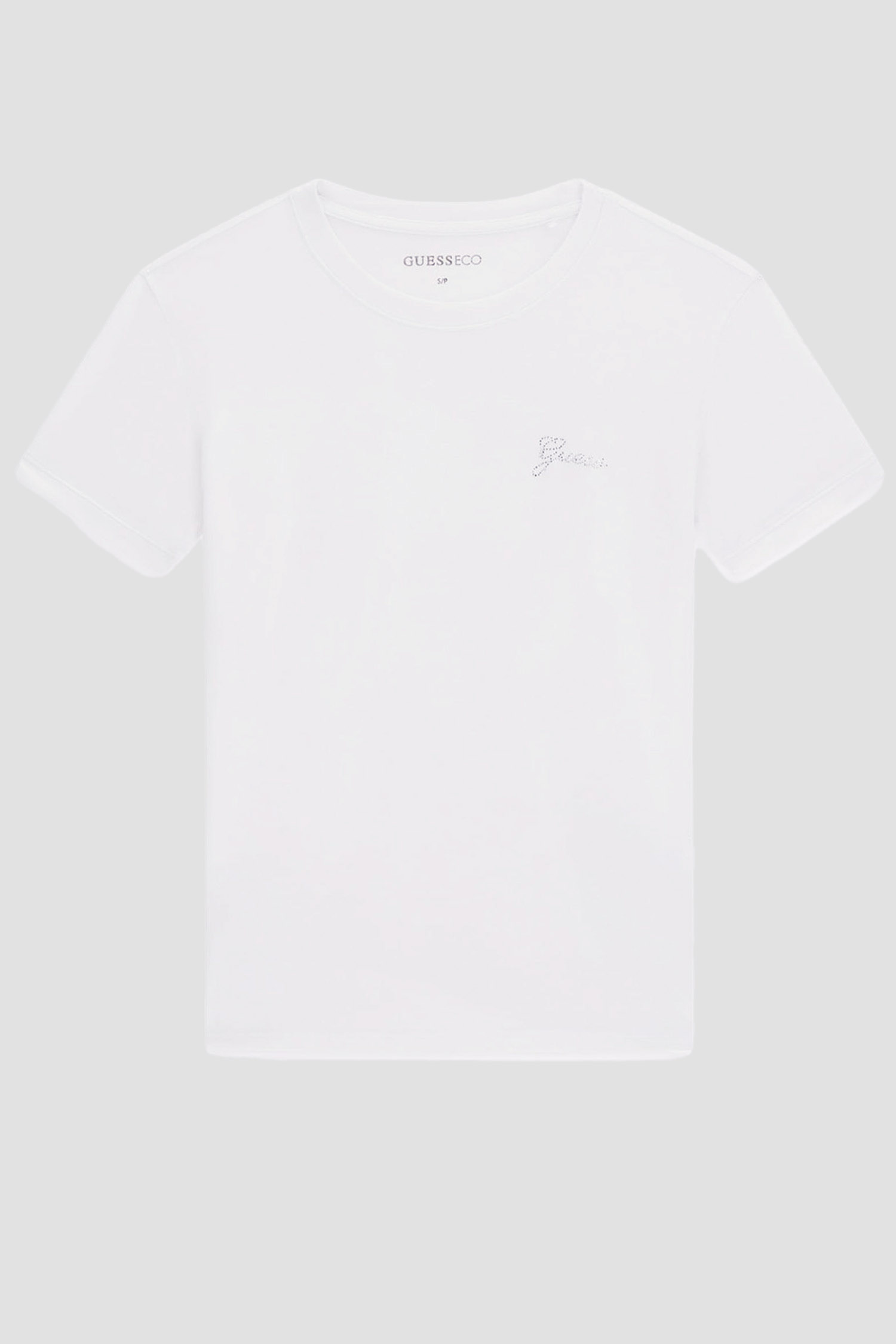 Жіноча біла футболка Guess W6YI12.K3751;G011
