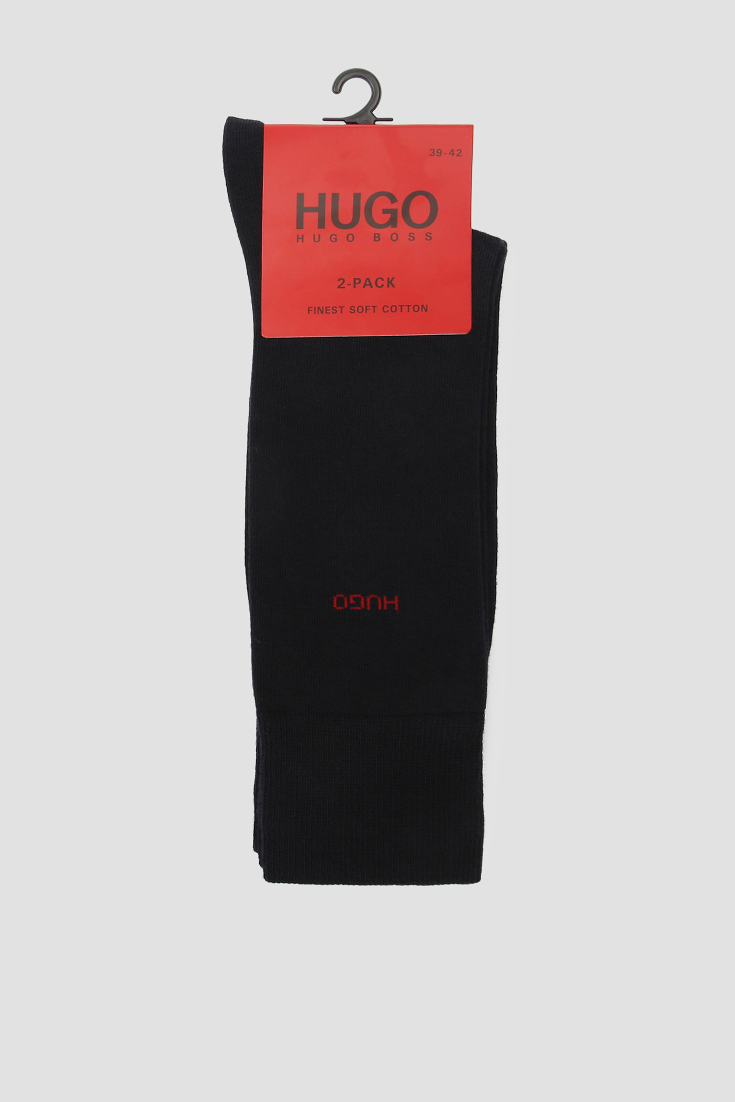 Черные носки  для парней (2 пары) HUGO 50401984;401