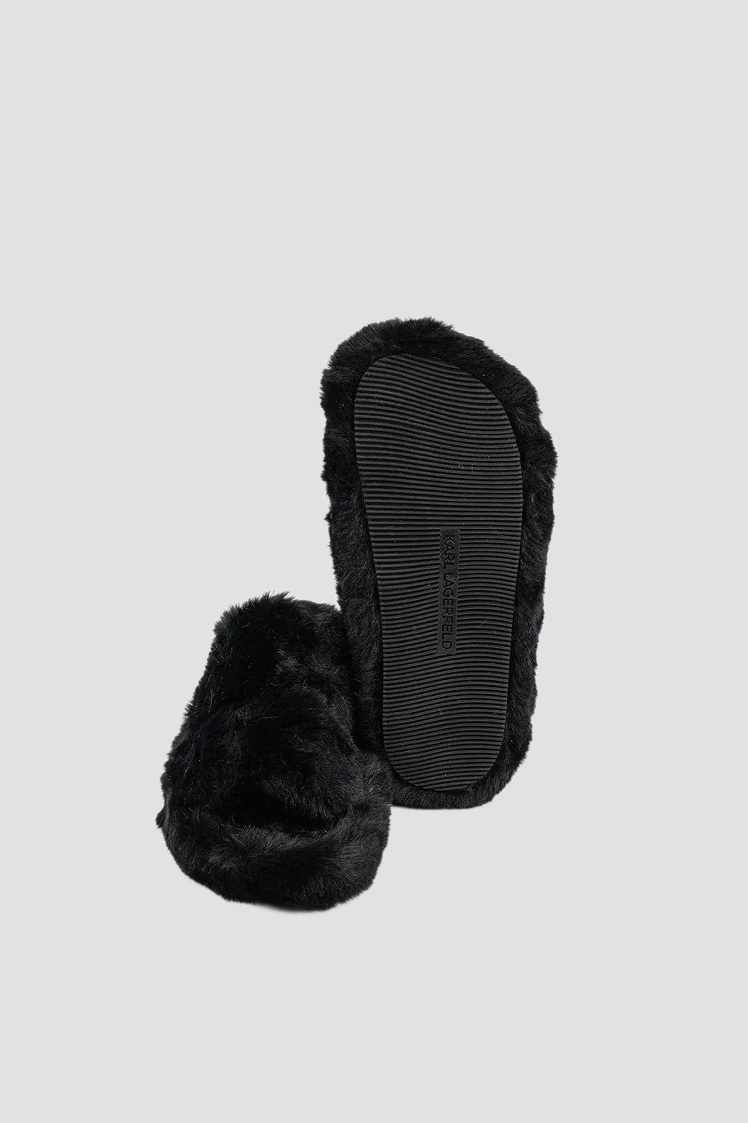 Жіночі чорні капці Karl Lagerfeld KL80674;WF0