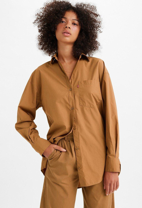 Женская коричневая рубашка Levi’s® A3362;0015 — Ultrashop