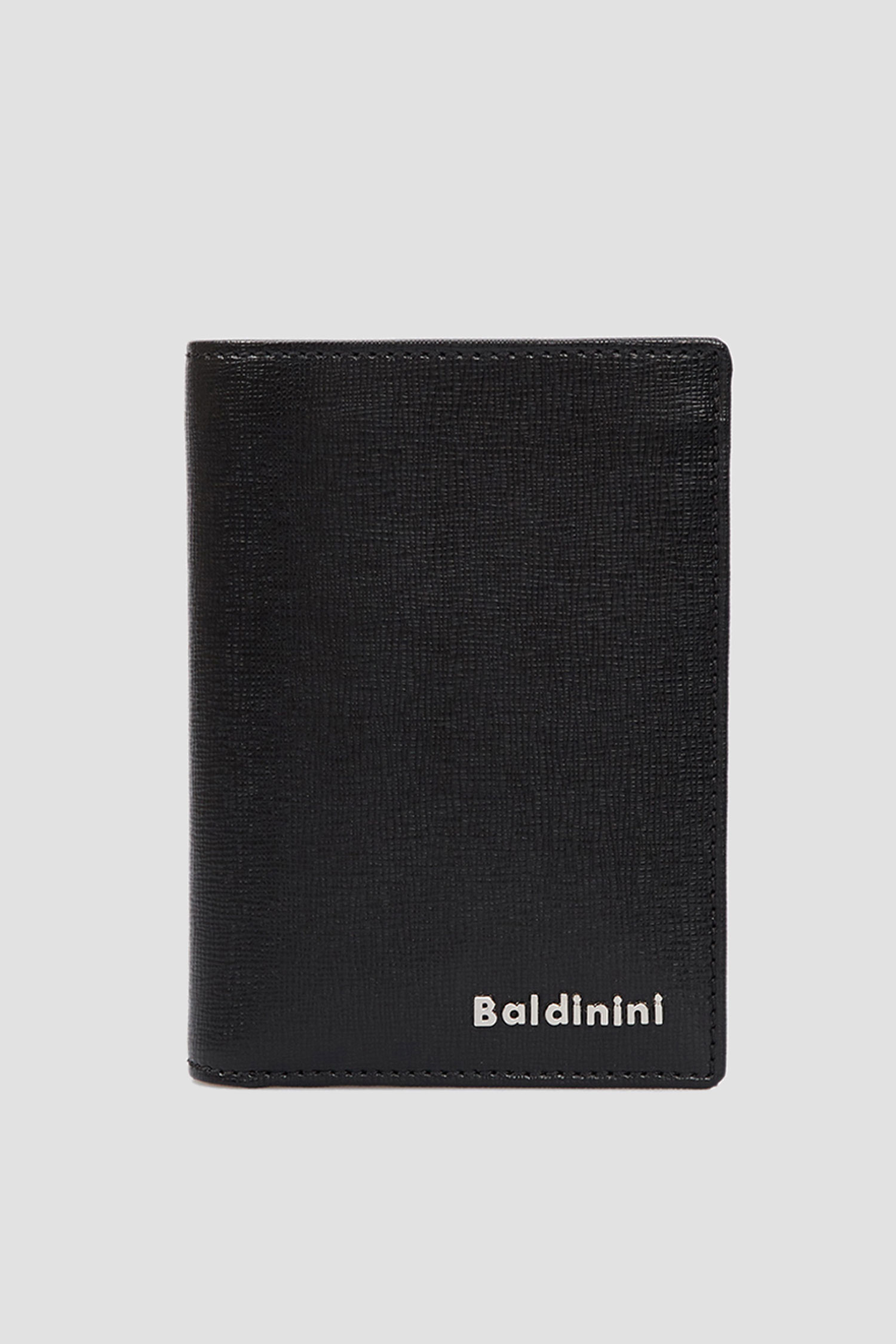 Чоловічий чорний шкіряний гаманець Baldinini 676001PAGL;00