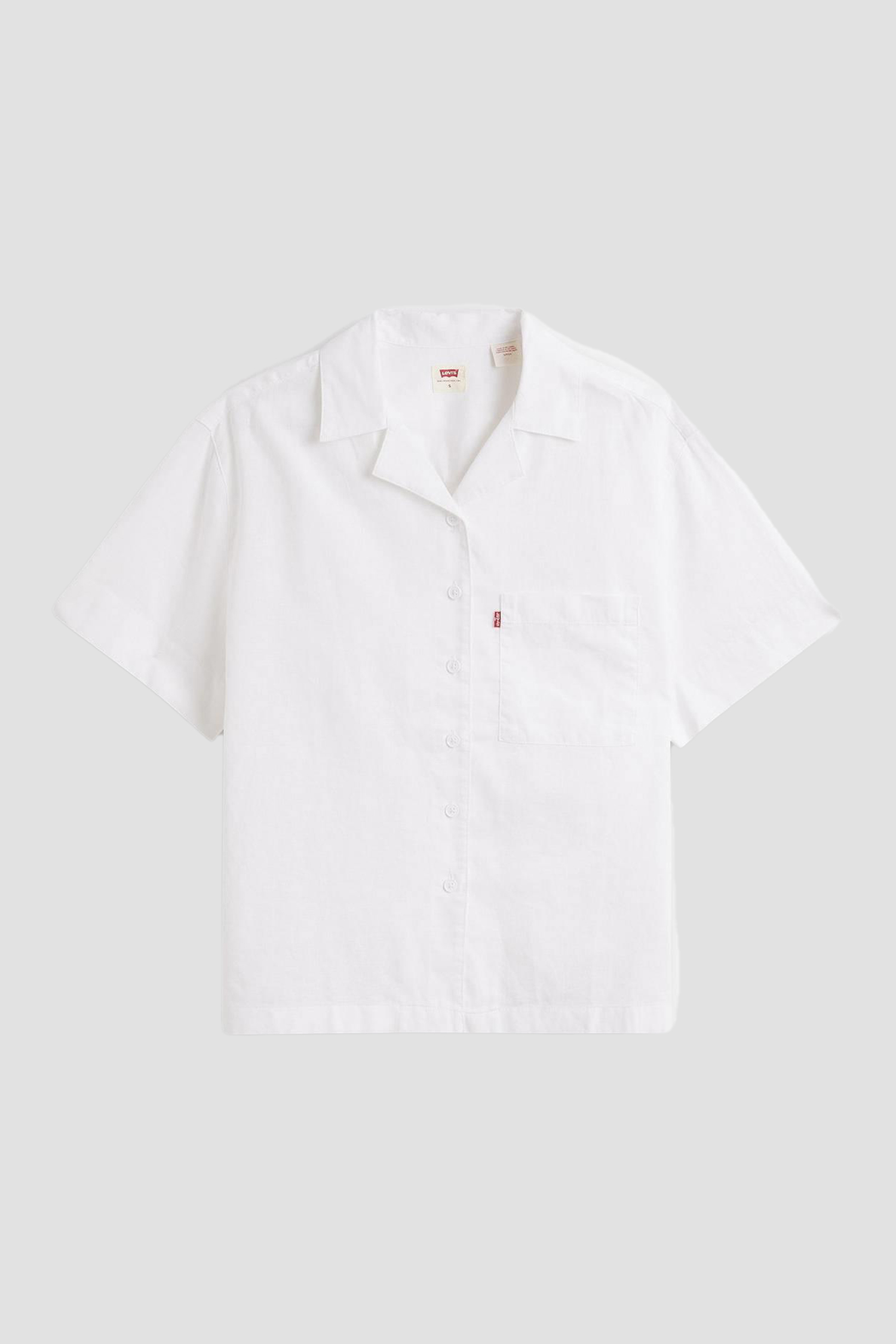 Жіноча біла лляна сорочка Levi’s® A3355;0001