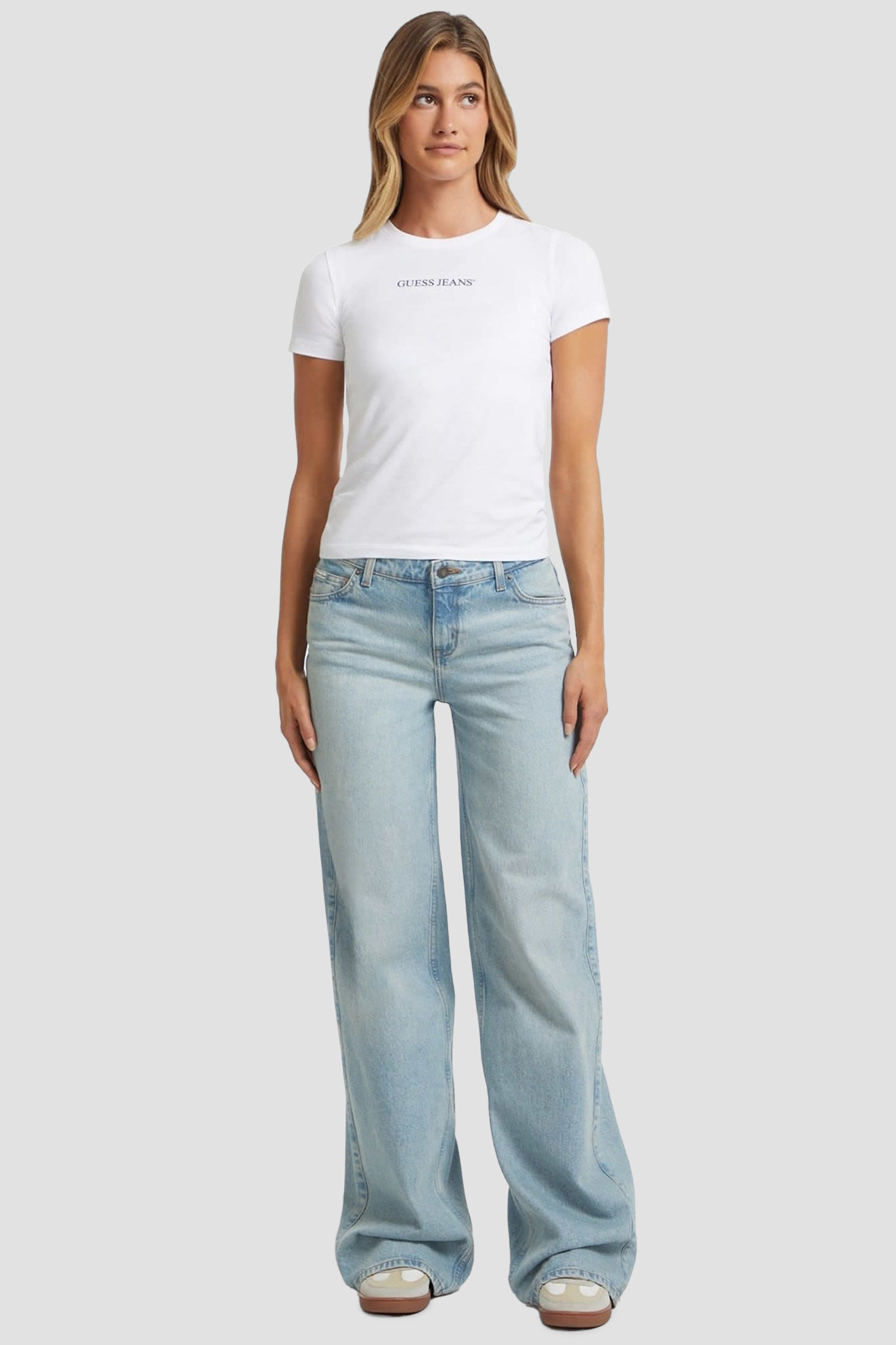 Женские голубые джинсы Guess Jeans W4BA0Y.D5CCA;GJRV